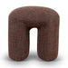 Showcasing Tirevela Round Ottoman - Moss Brown LC12421-YY Ottoman by Calibre Furniturs
