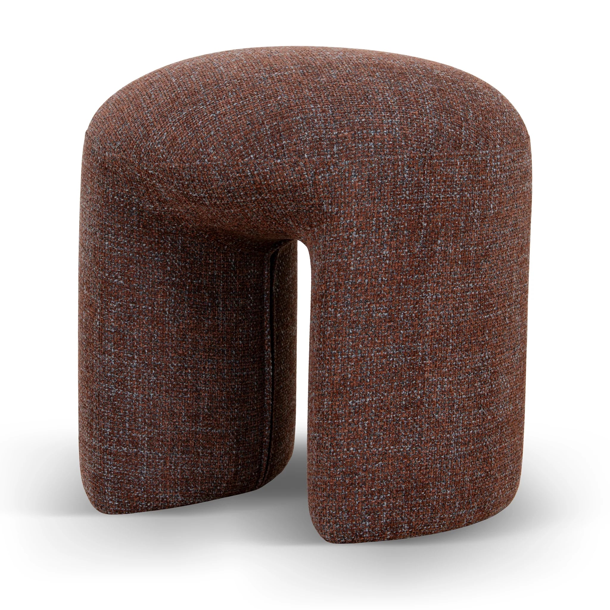 Showcasing Tirevela Round Ottoman - Moss Brown LC12421-YY Ottoman by Calibre Furniturs