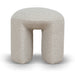 Showcasing Rabela Round Ottoman - Oatmeal Beige LC12422-YY Ottoman by Calibre Furniturs