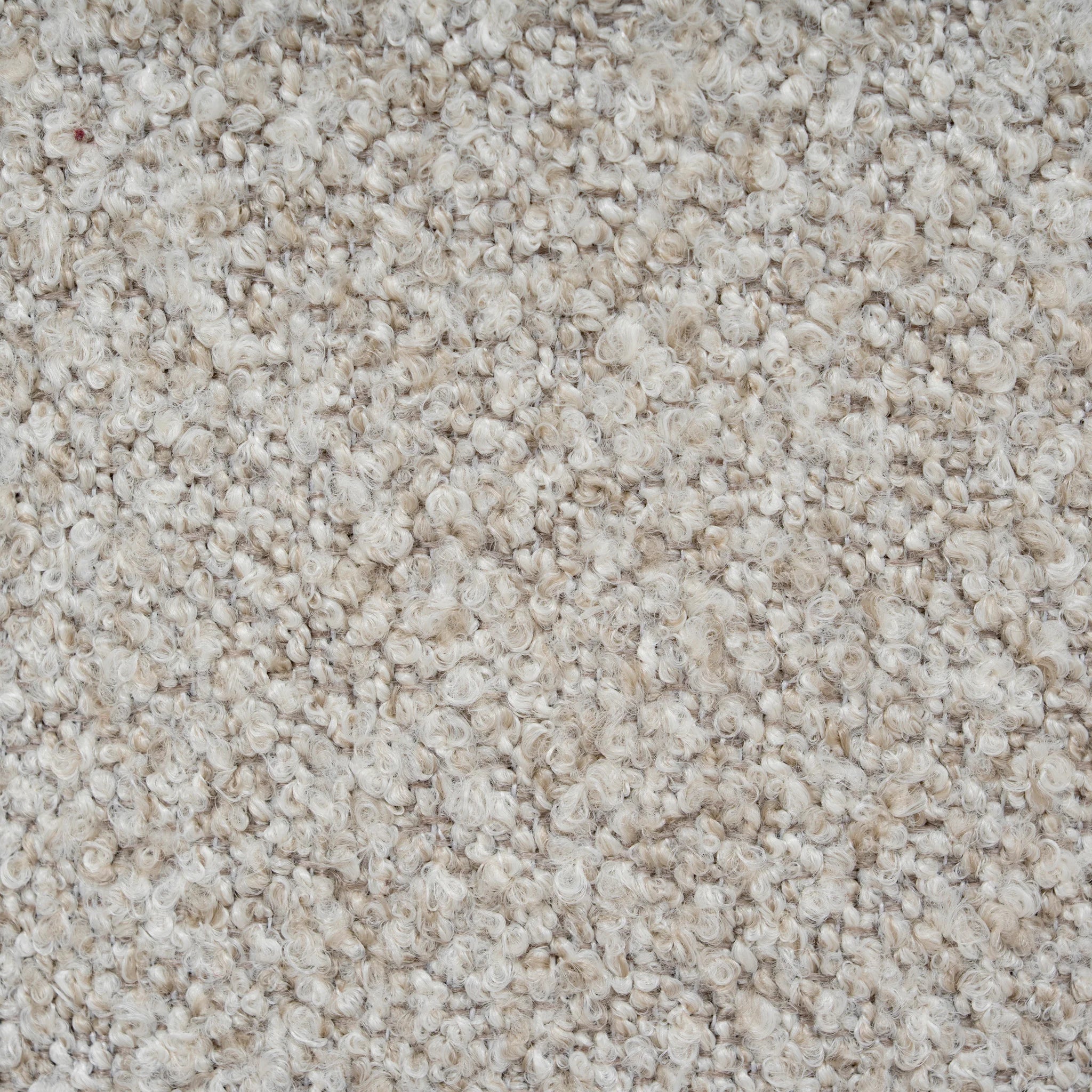 Rabela Round Ottoman - Oatmeal Beige