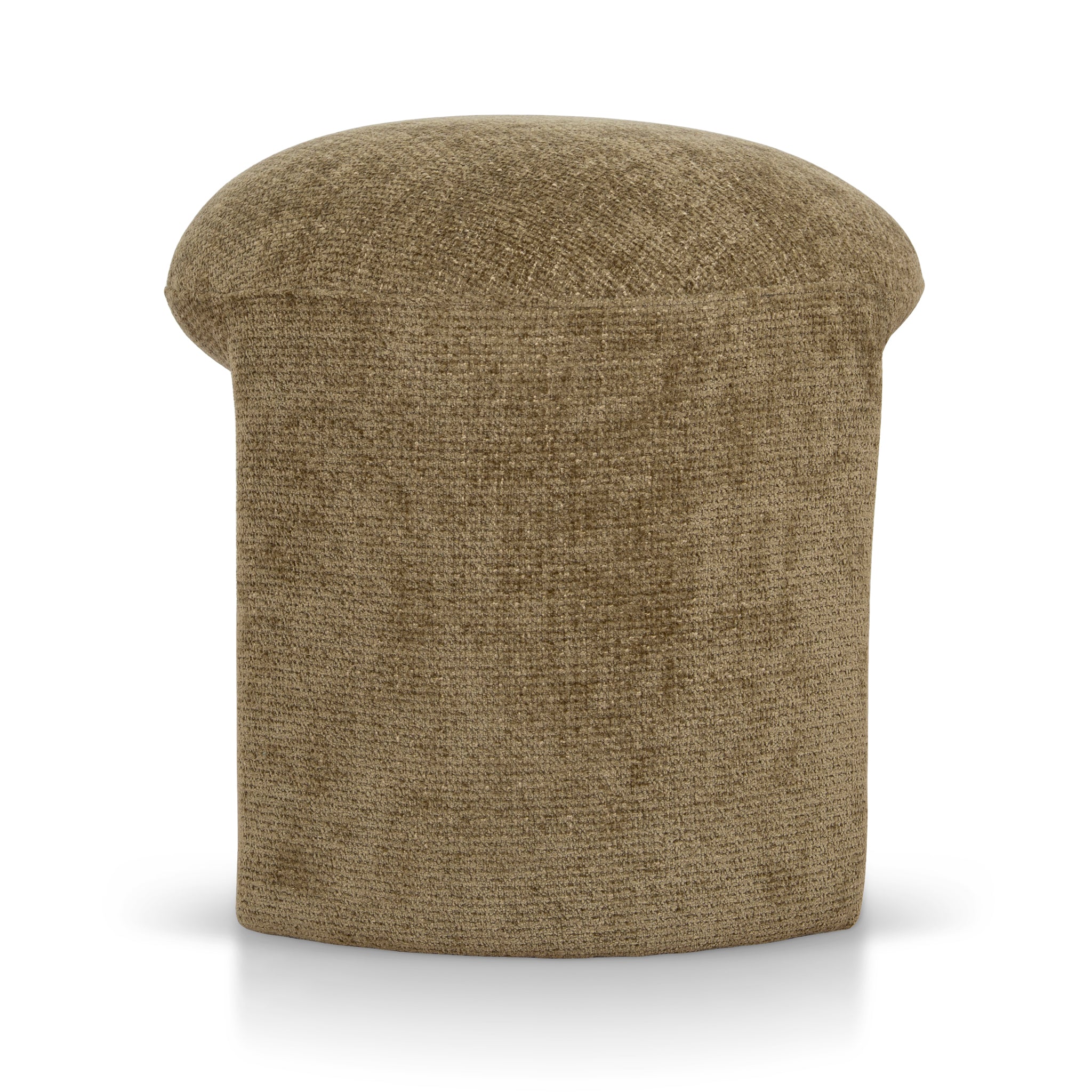 CLC12424-YY Round Ottoman - Lila Olive