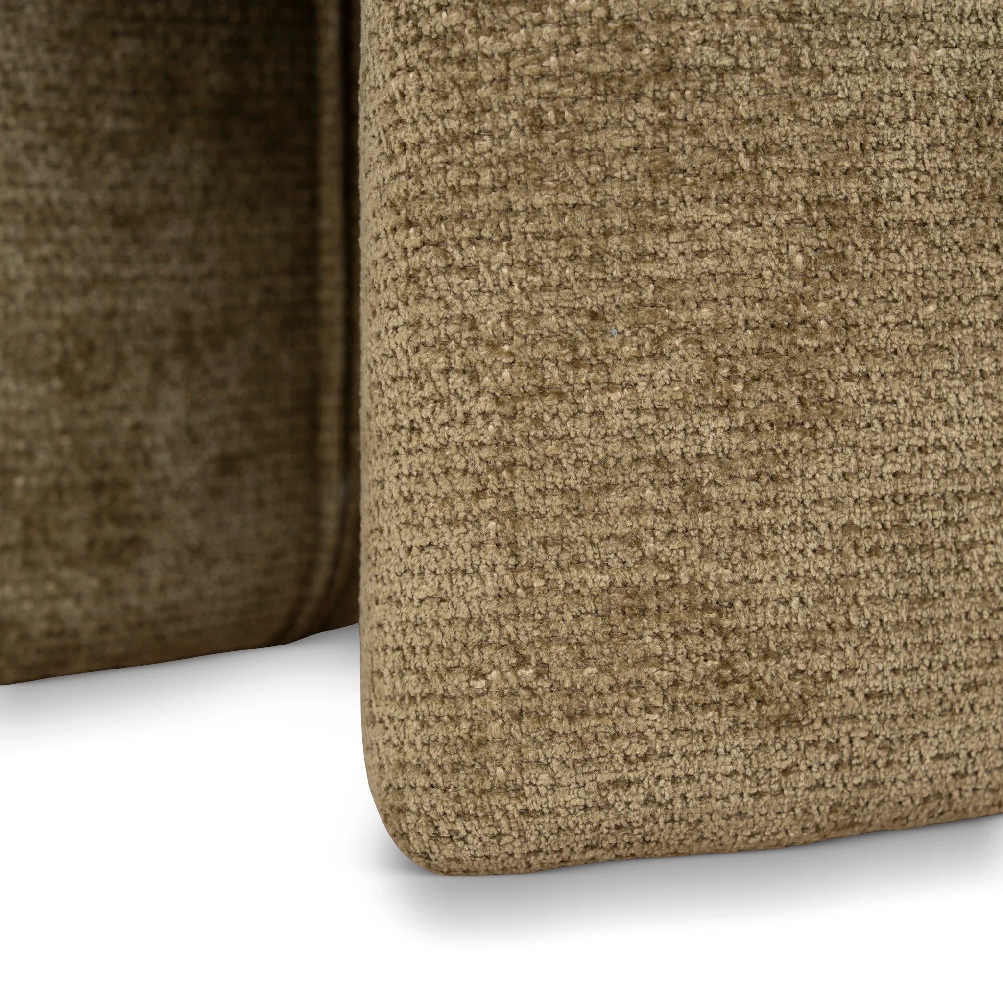 Tokona Round Ottoman - Lila Olive