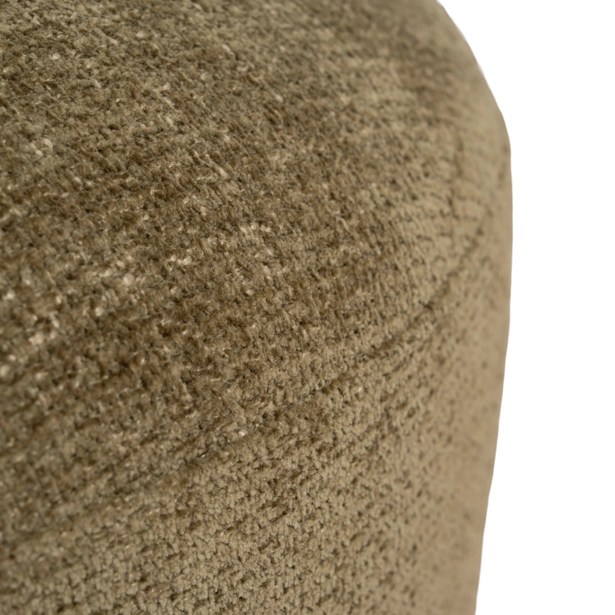 Tokona Round Ottoman - Lila Olive