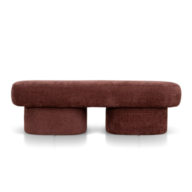 Showcasing Kokeno 1.5m Long Ottoman Bench - Lila Burgundy LC12428-YY Ottoman by Calibre Furniturs