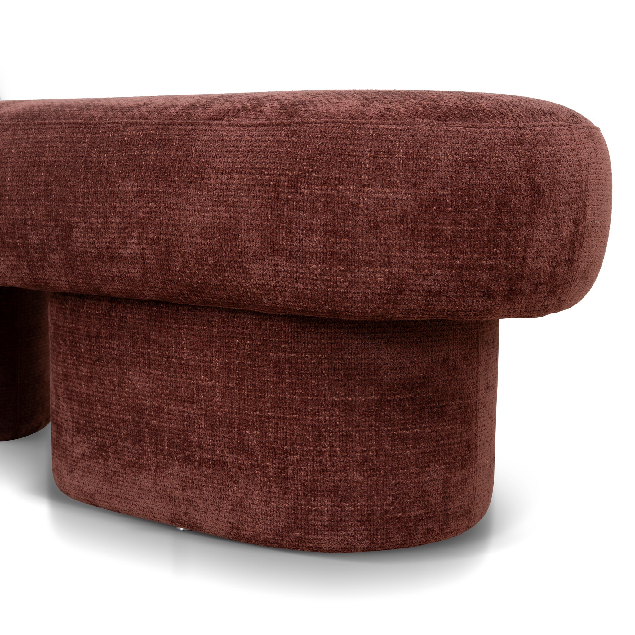 CLC12428-YY 1.5m Long Ottoman Bench - Lila Burgundy