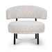 Showcasing Borina Armchair - Honeycomb White LC12429-IG Armchair by Calibre Furniturs