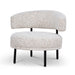 Showcasing Borina Armchair - Honeycomb White LC12429-IG Armchair by Calibre Furniturs