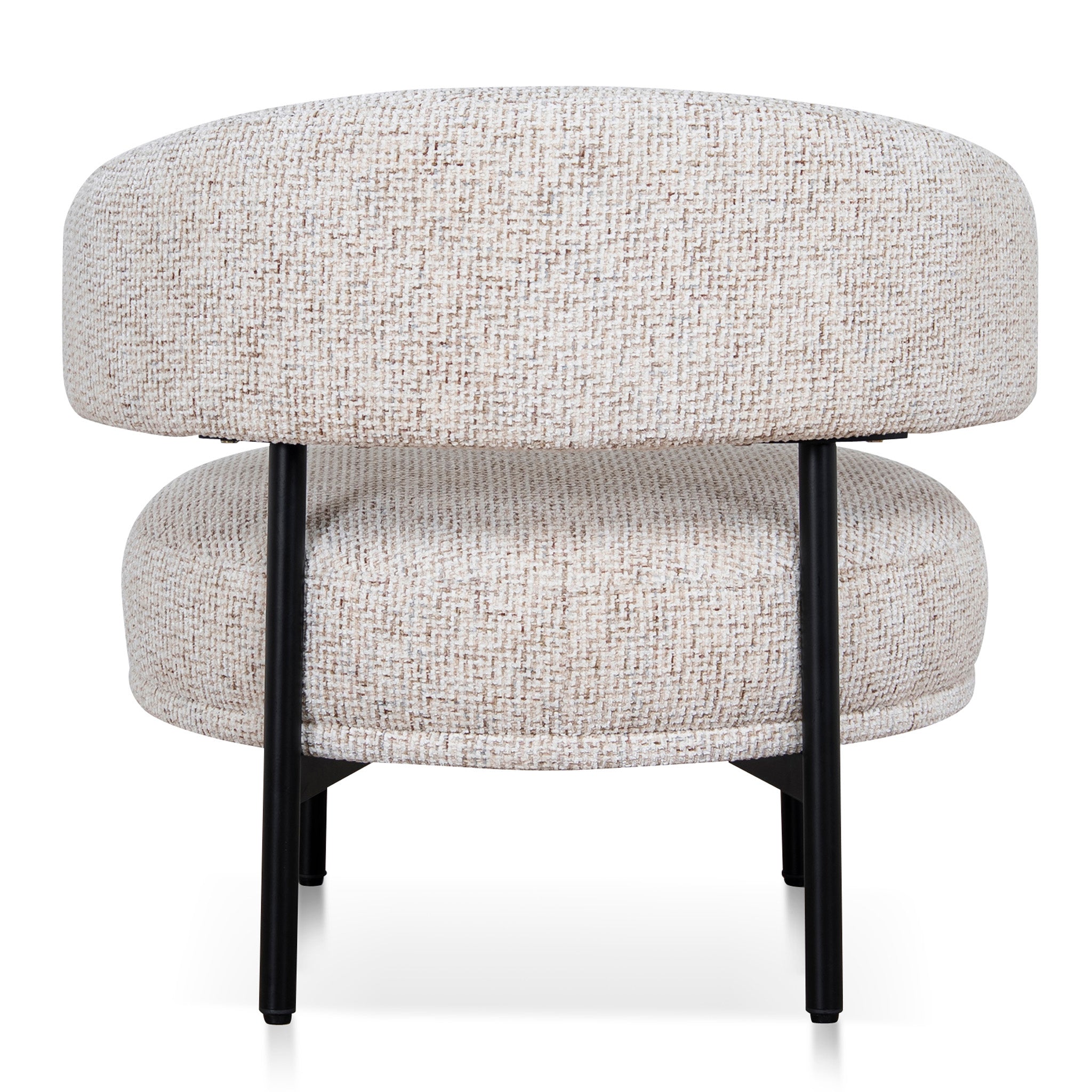 CLC12429-IG 85cm Armchair - Honeycomb White