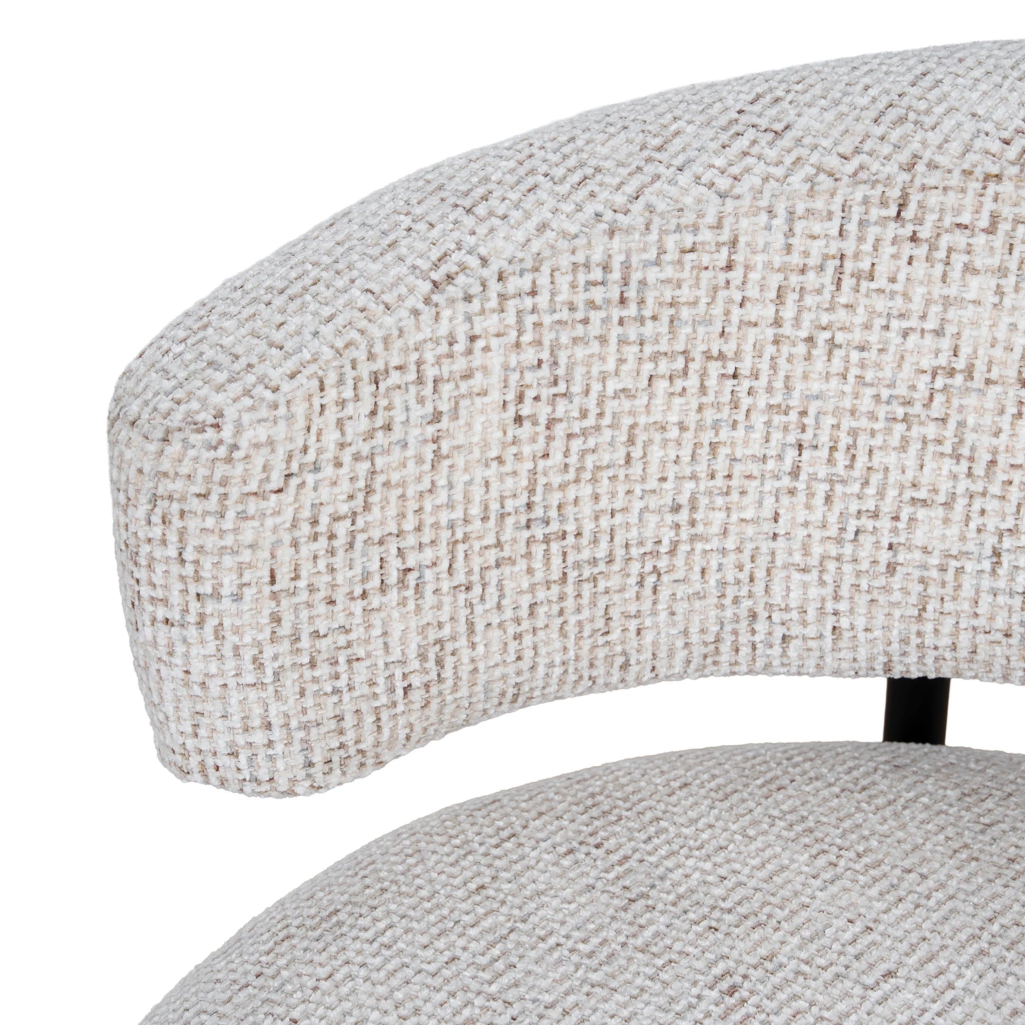 Borina Armchair - Honeycomb White