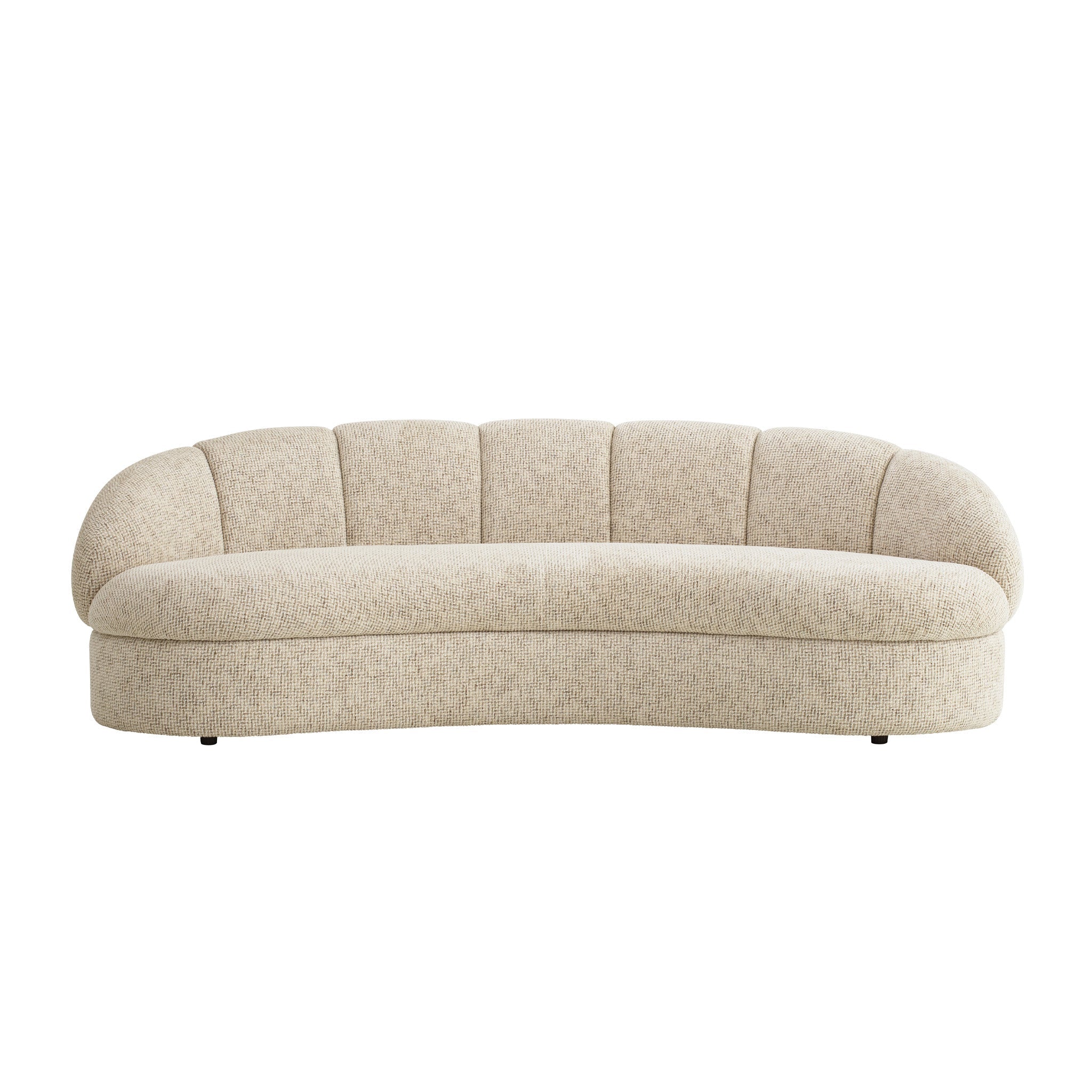 CLC12547-IG 3 Seater Sofa - Honeycomb White