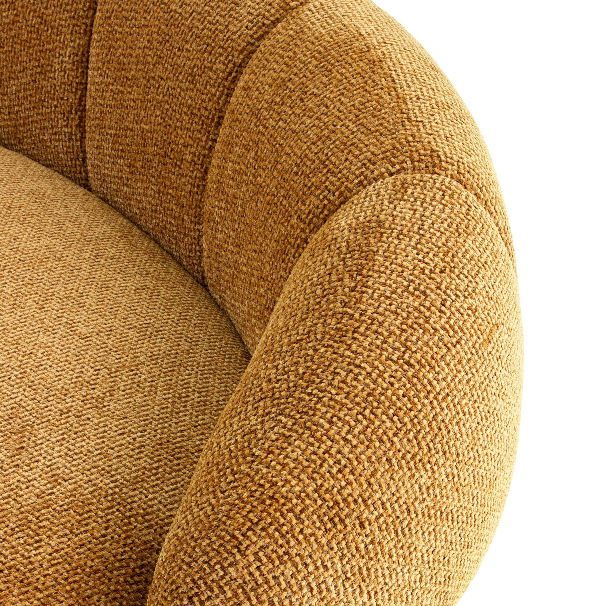 3 Seater Sofa - Honeycomb Ochre - image 6