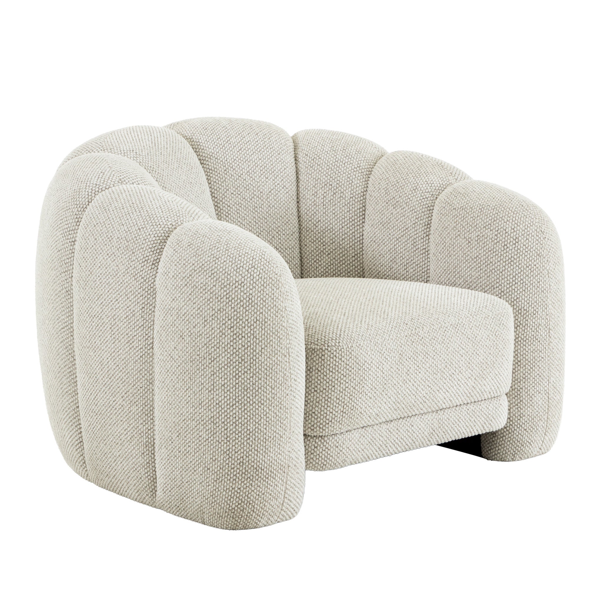 Armchair - Woven Ivory