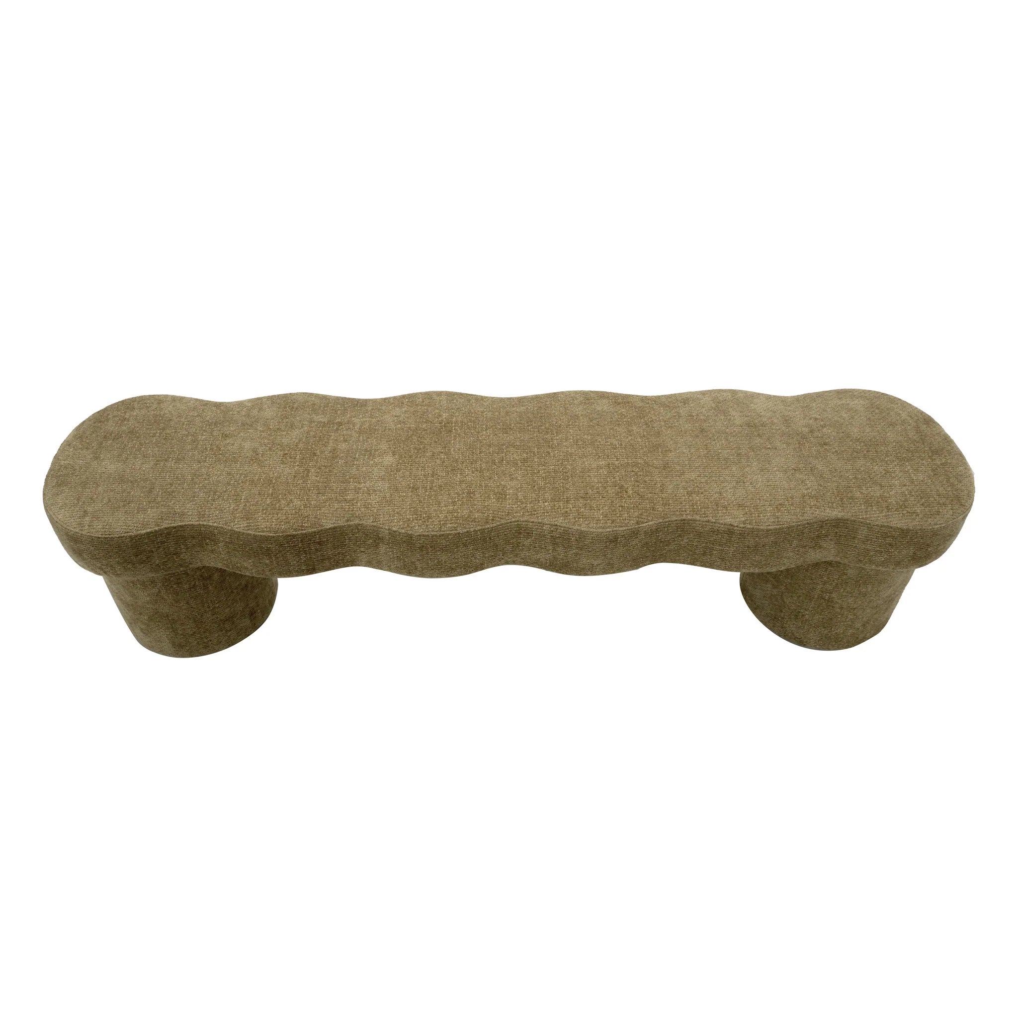 Showcasing Bevana Ottoman Bench - Lila Olive LC12644-FH Ottoman by Calibre Furniturs