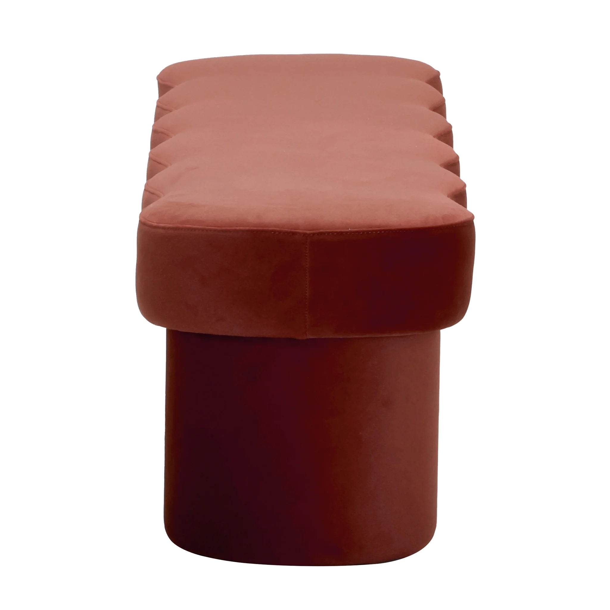 Posora Ottoman Bench - Red Bronze