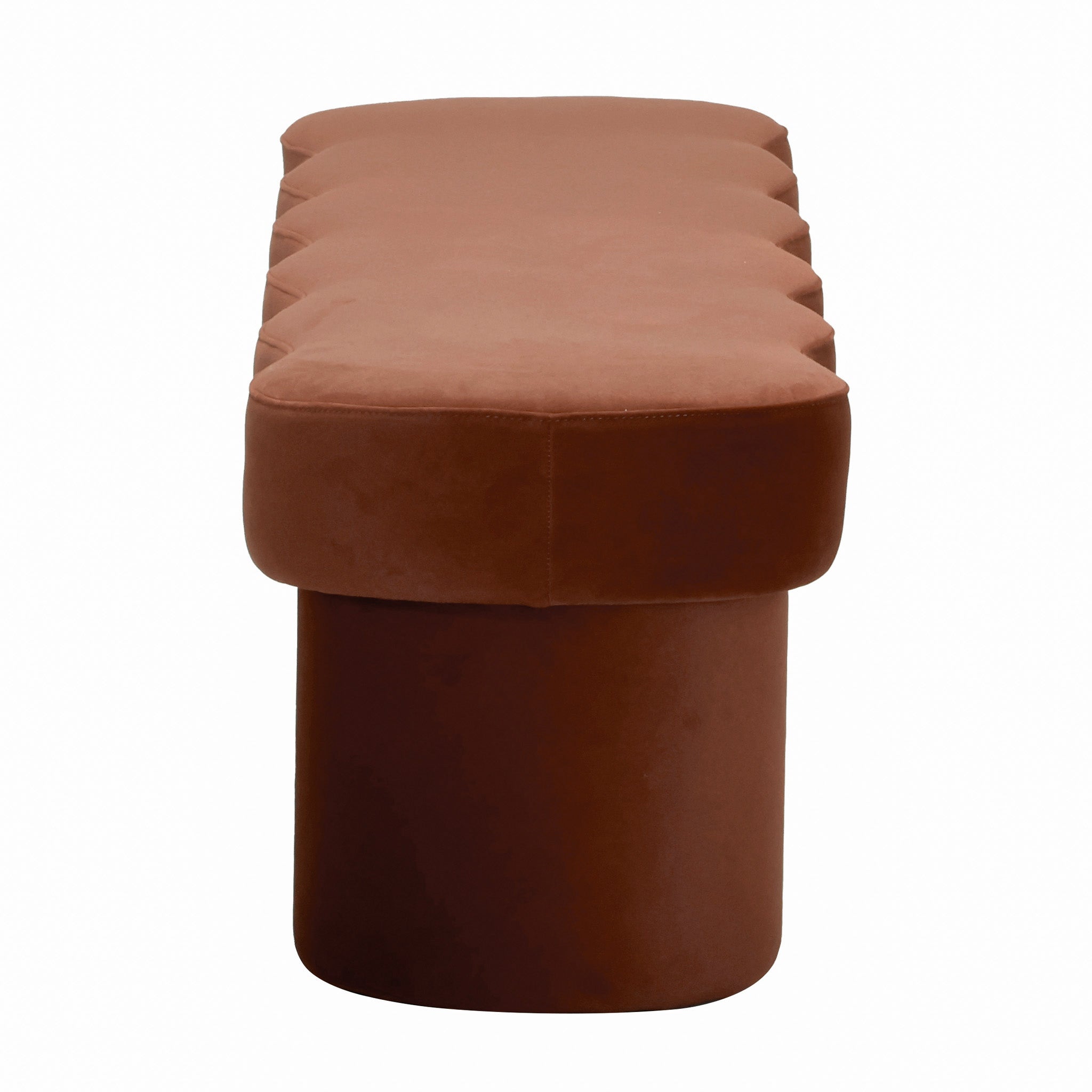 CLC12645-FH Ottoman Bench - Burnt Brown