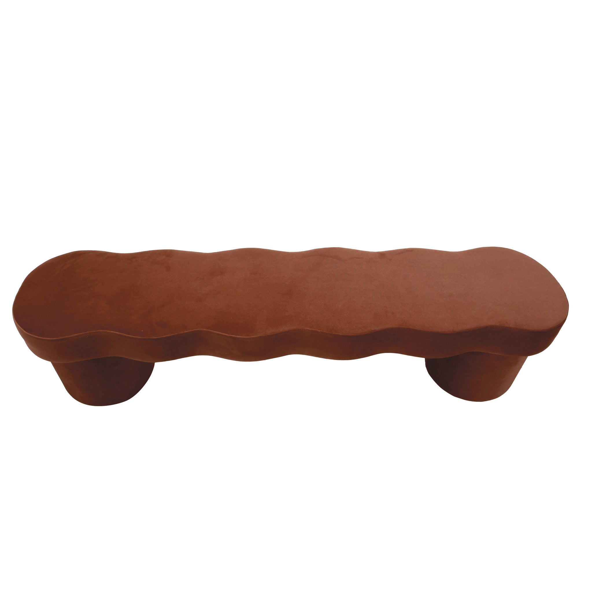 CLC12645-FH Ottoman Bench - Burnt Brown