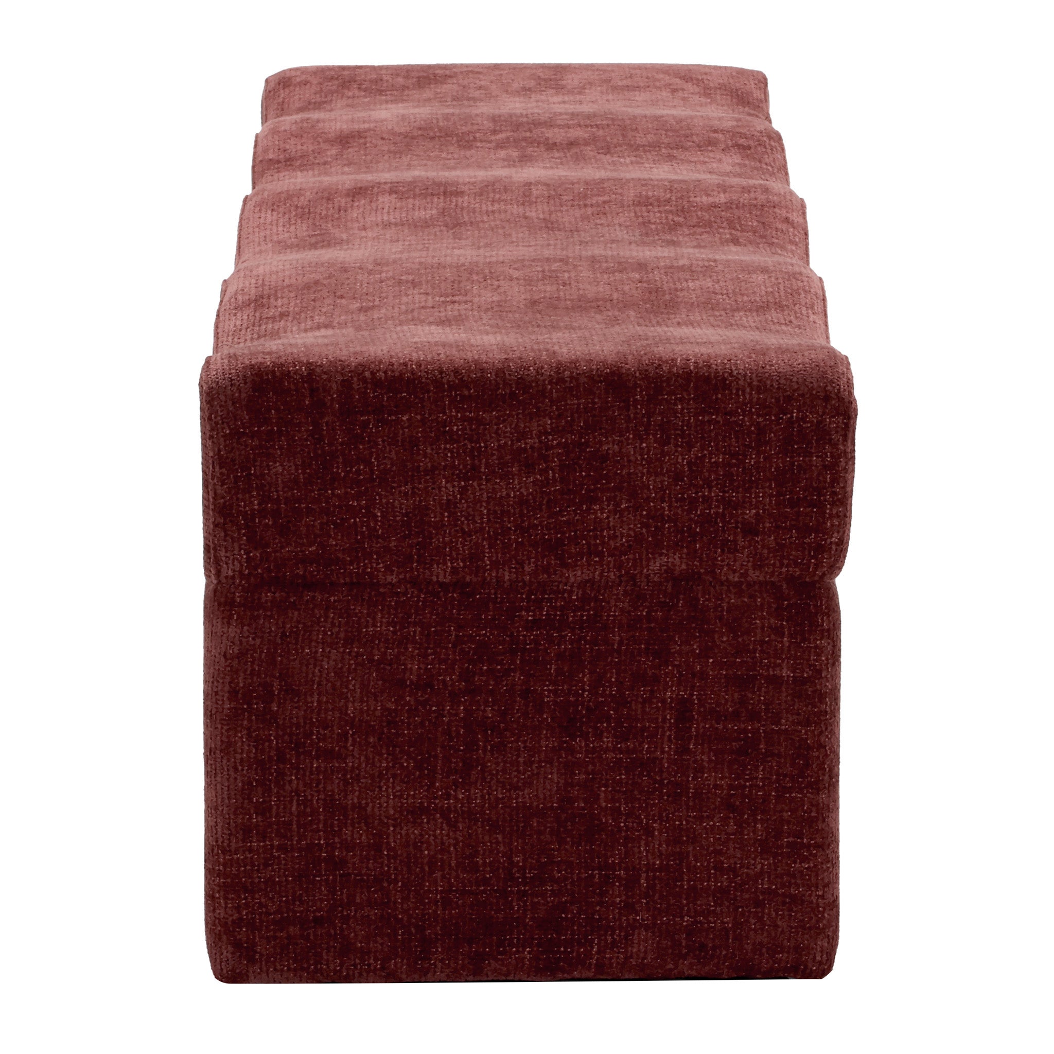 CLC12646-FH 1.8m Ottoman Bench - Lila Burgundy