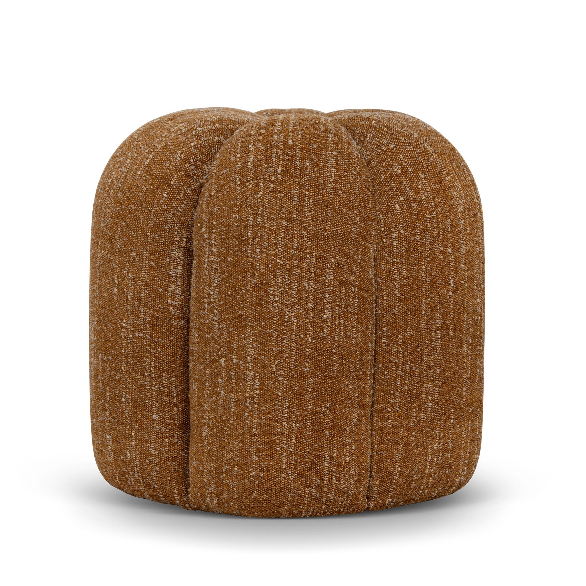 CLC12690-KSO Low Ottoman - Ginger Brown