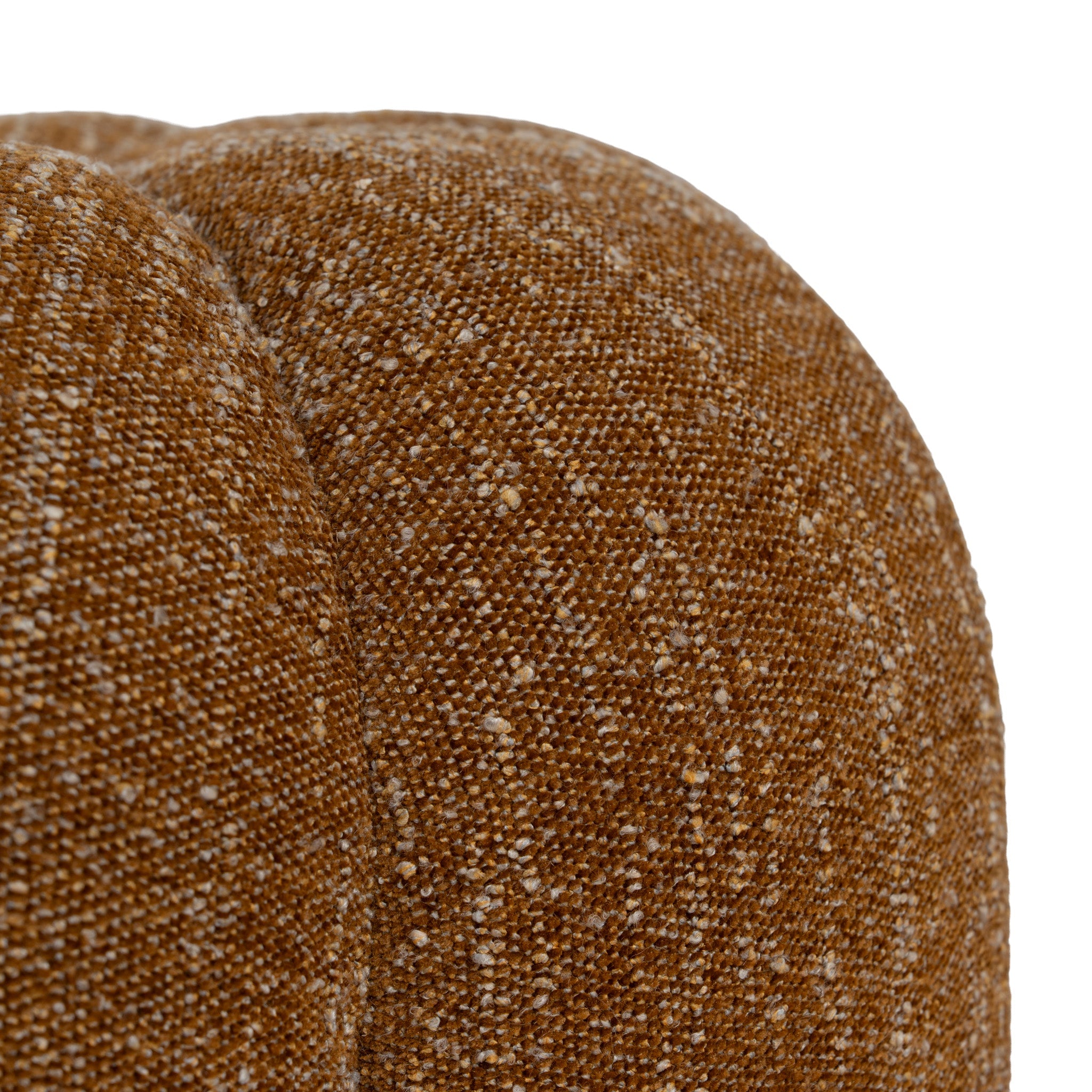 CLC12690-KSO Low Ottoman - Ginger Brown