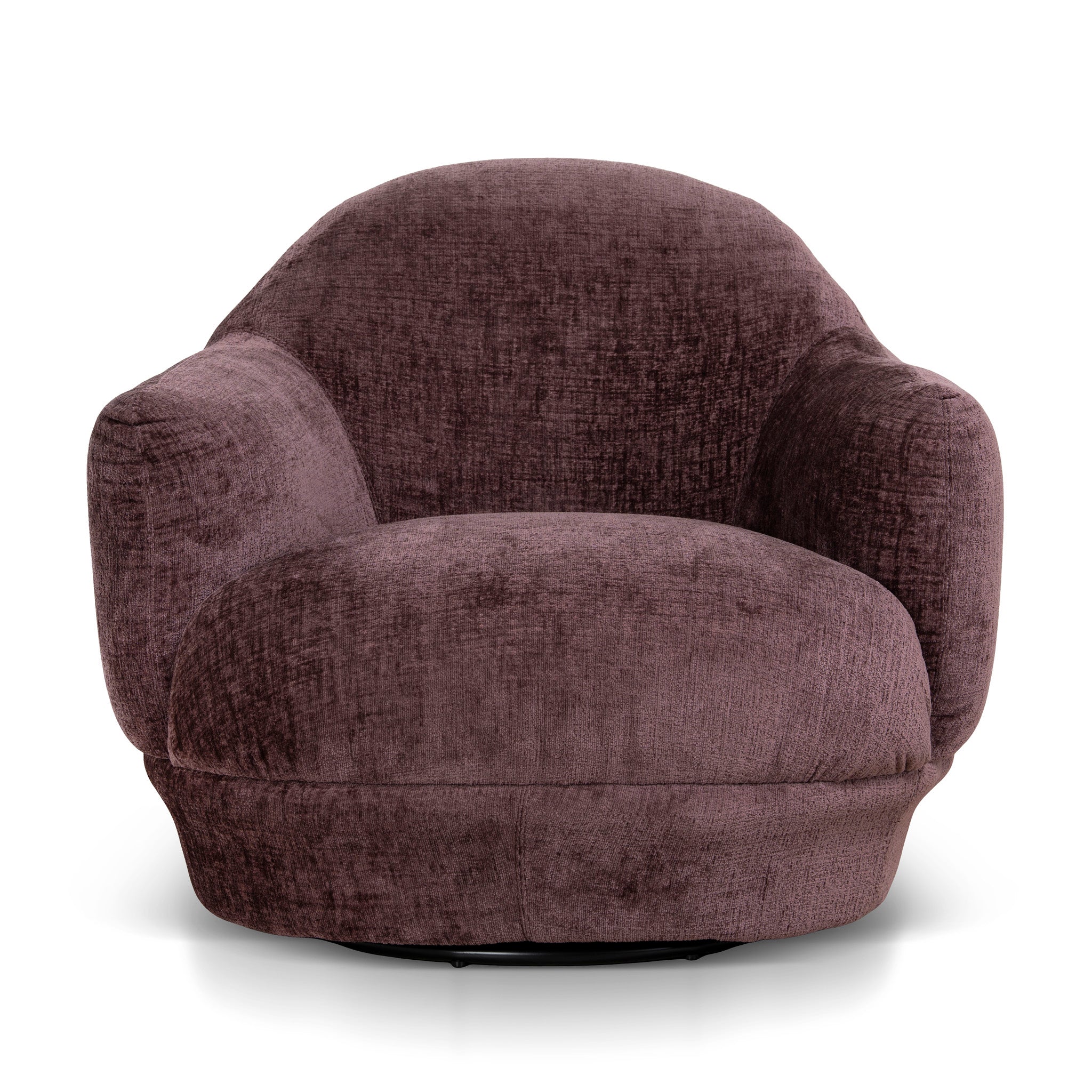CLC12739-KJ Swivel Armchair - Plum