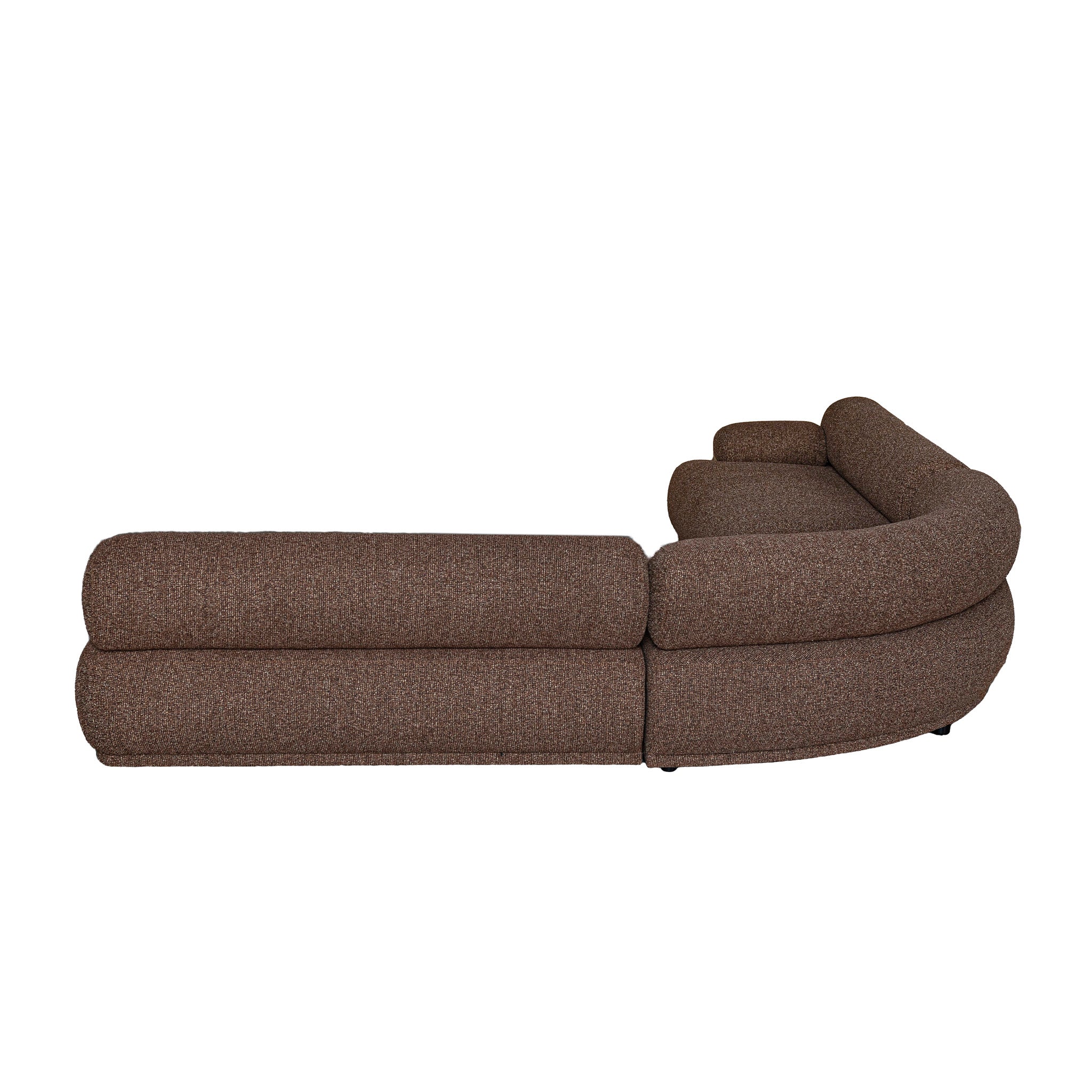 CLC12740-KJ Modular Corner Sofa - Verona Cinnamon Weave