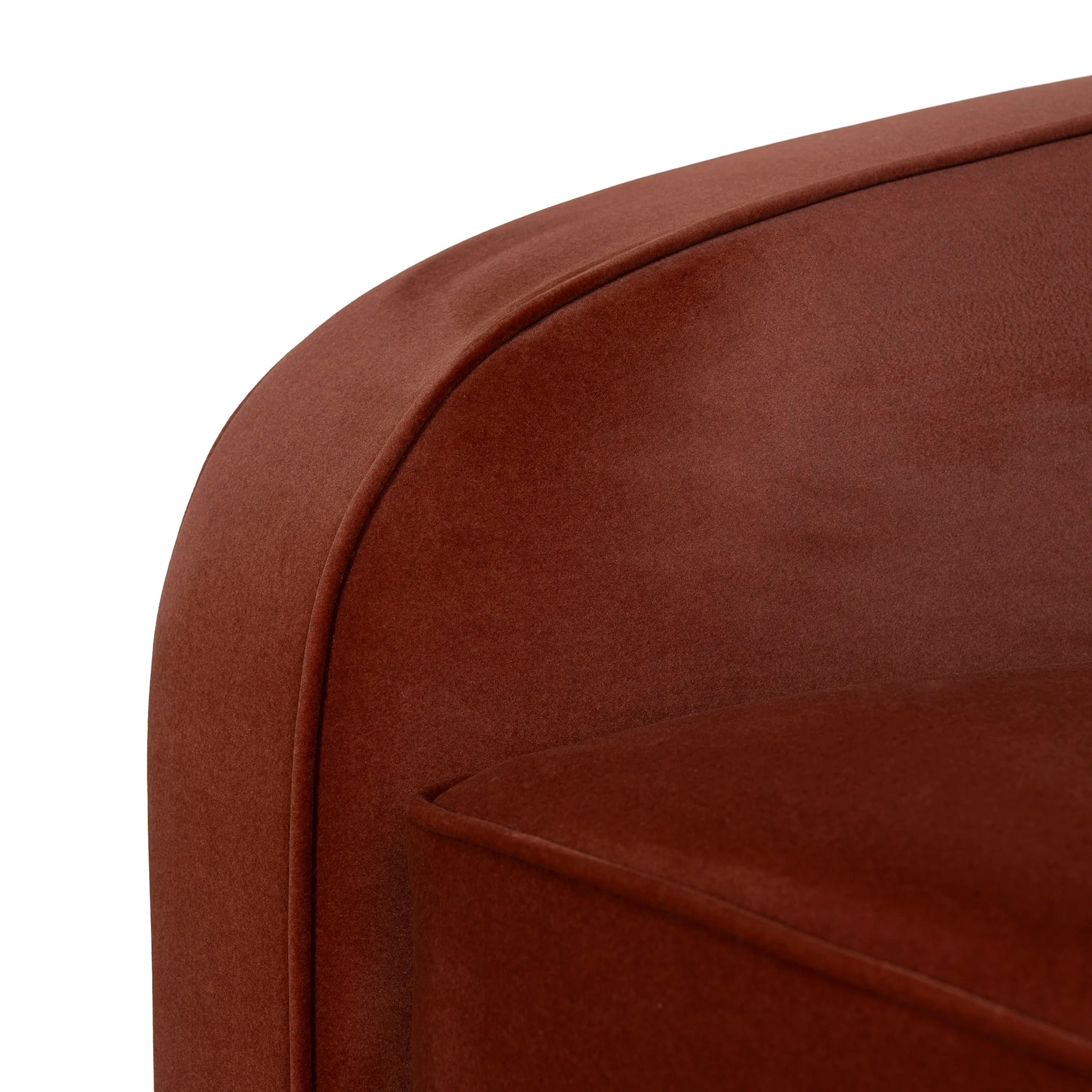 Renasa 3 Seater Sofa - Burnt Maroon