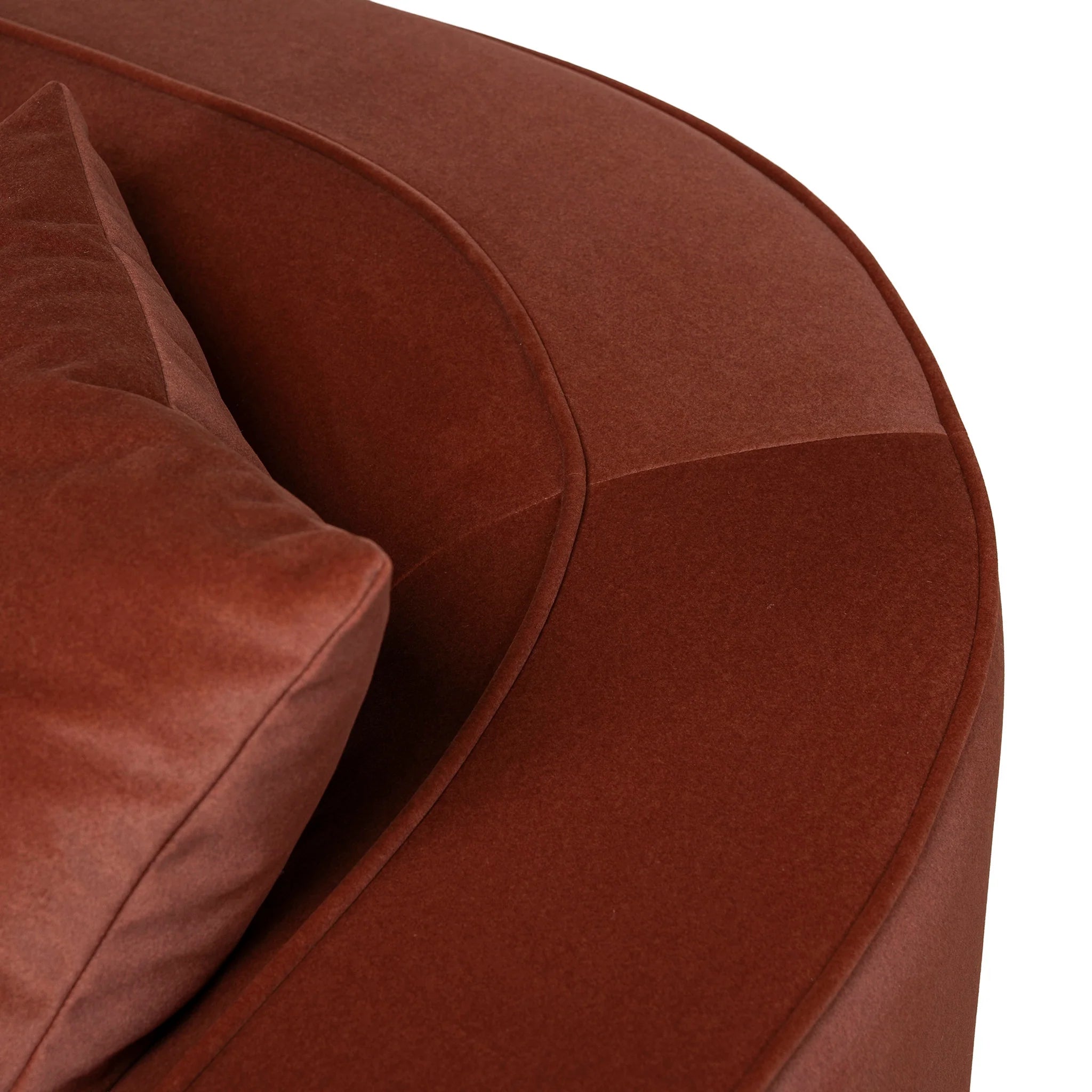 Renasa 3 Seater Sofa - Burnt Maroon