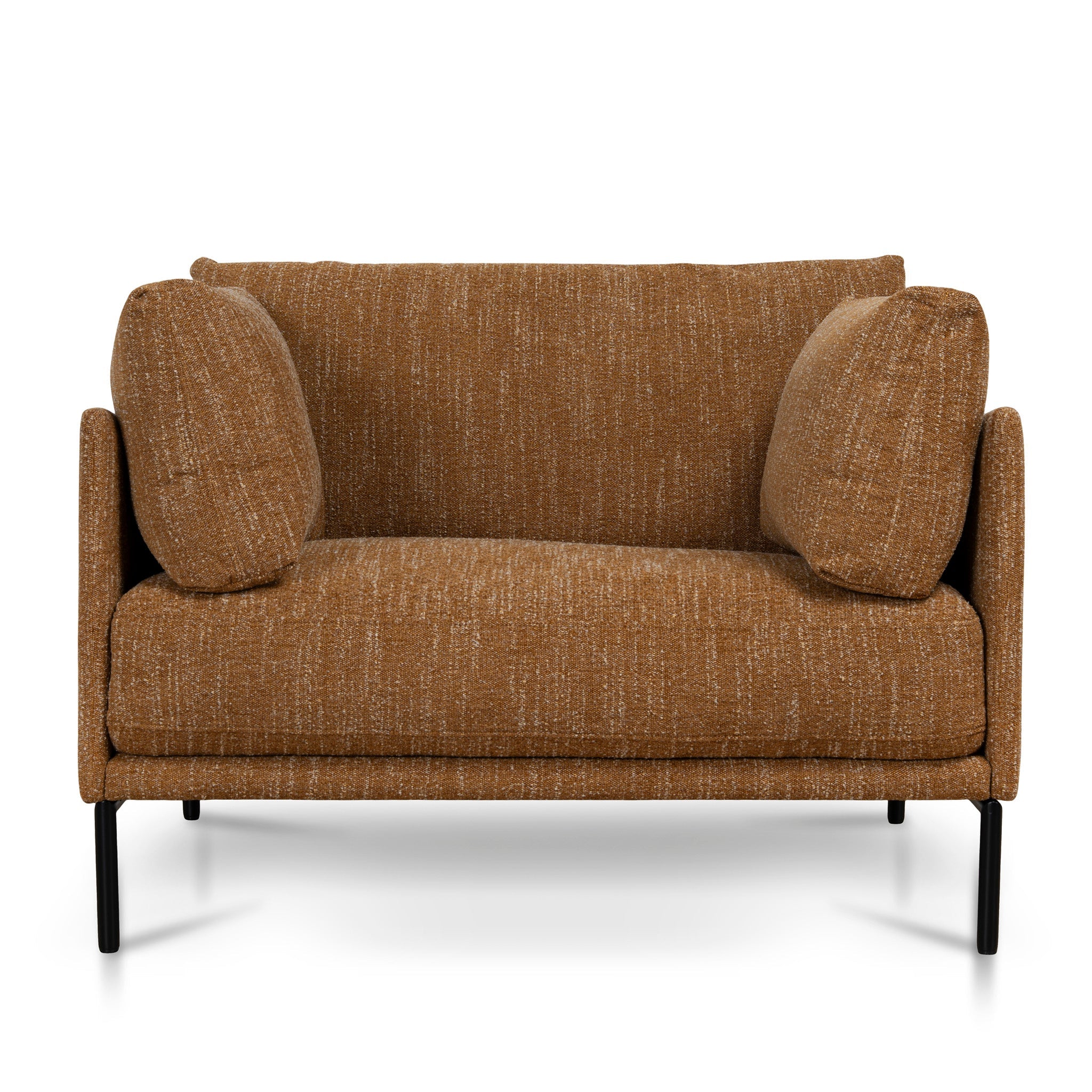 CLC12804-KSO Fabric Armchair - Ginger Brown