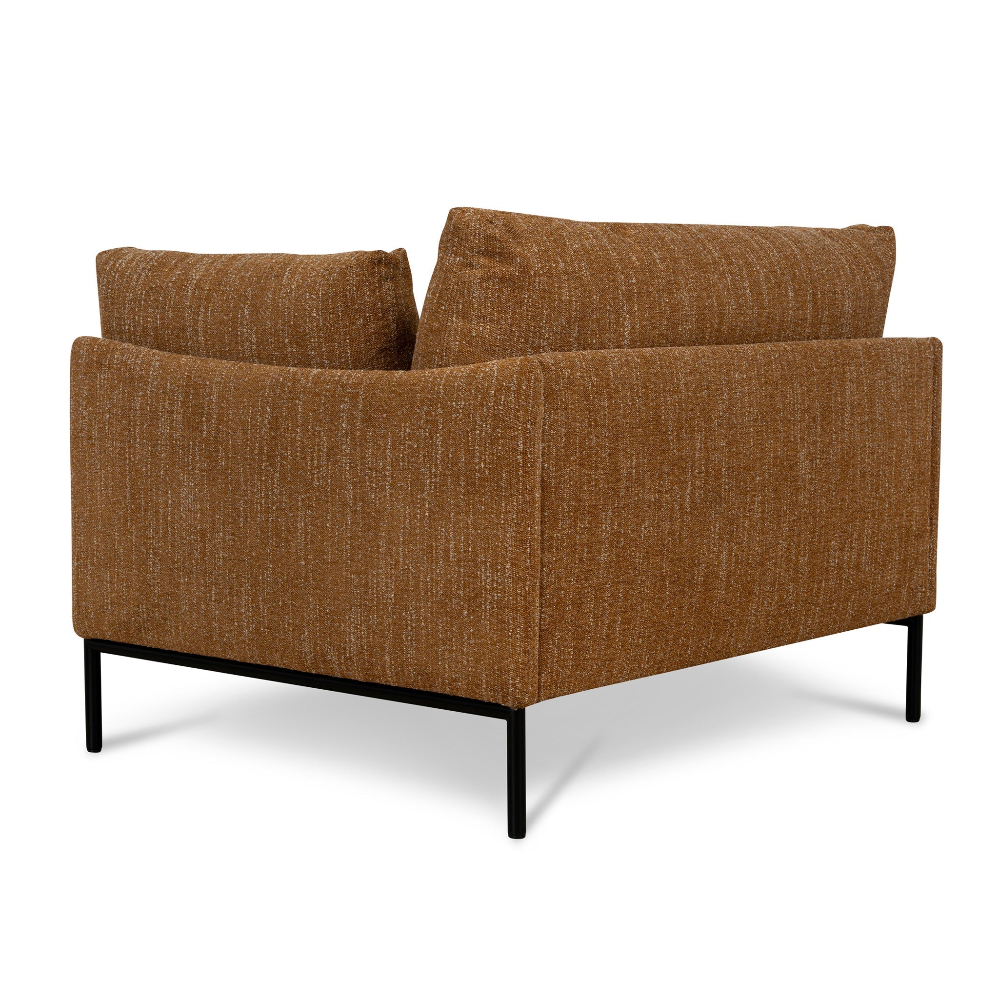 CLC12804-KSO Fabric Armchair - Ginger Brown