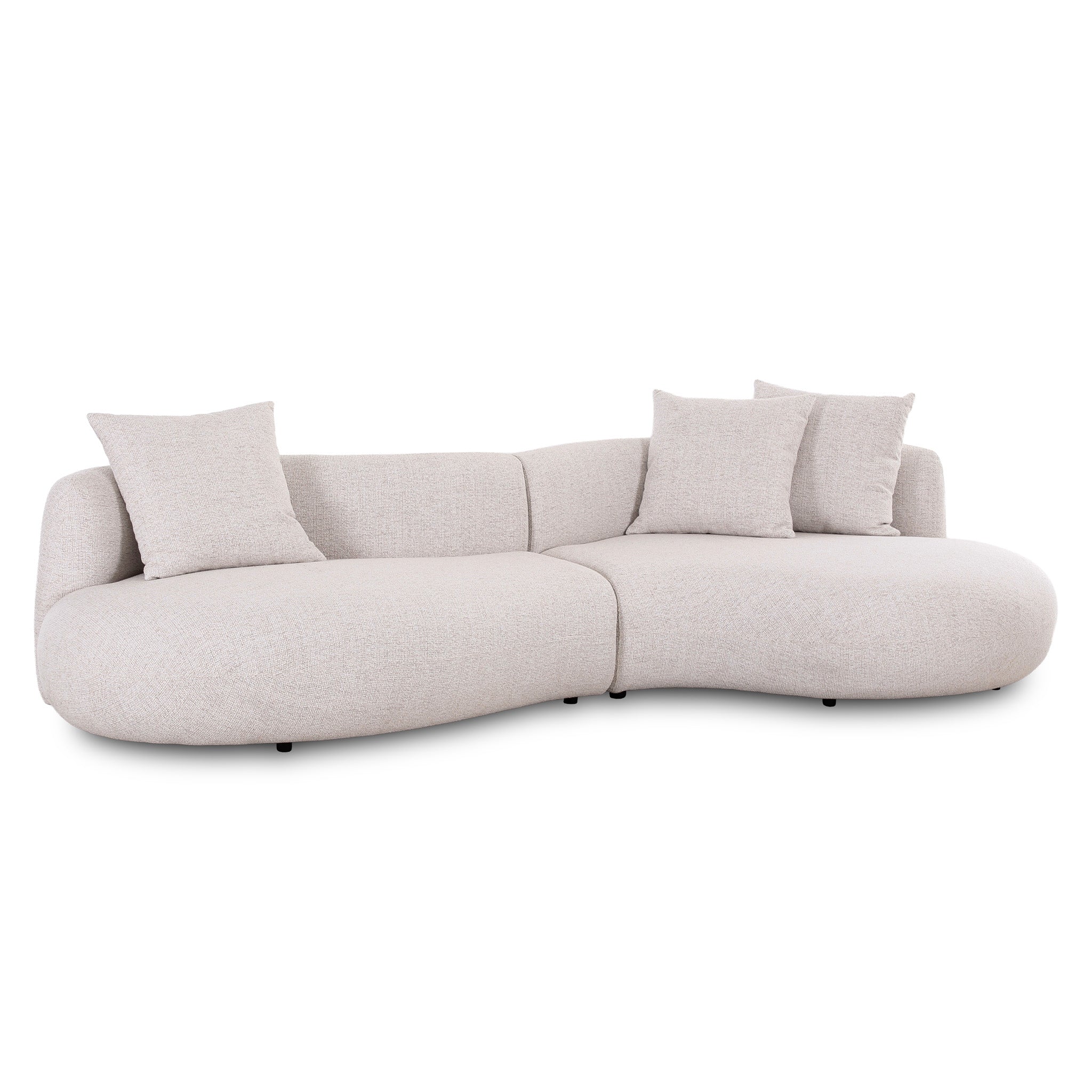 Right Chaise Sofa - Verona Ivory