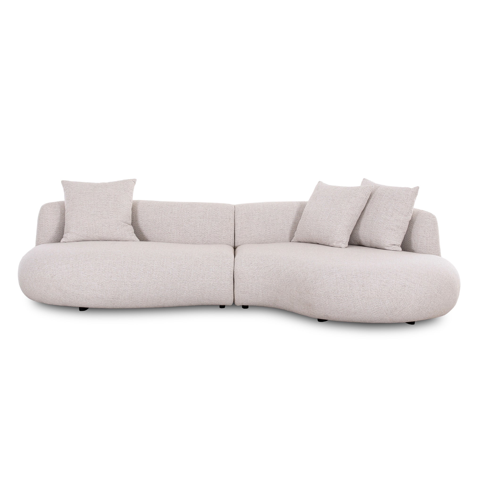 Right Chaise Sofa - Verona Ivory