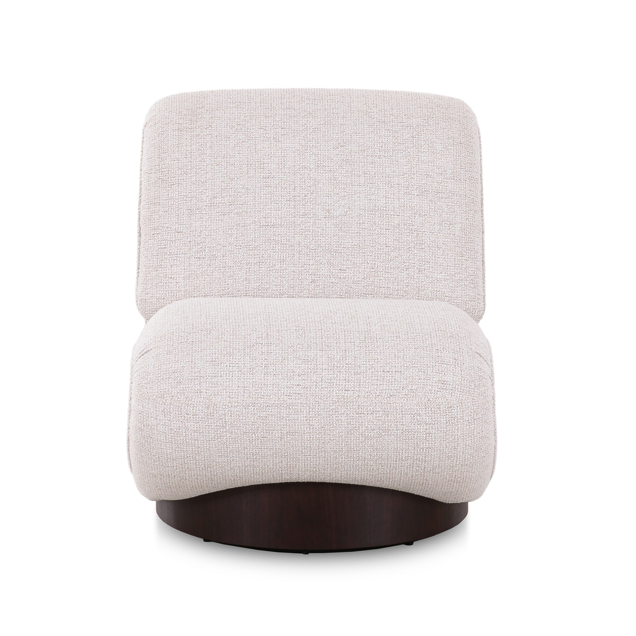 Swivel Lounge Chair - Verona Ivory