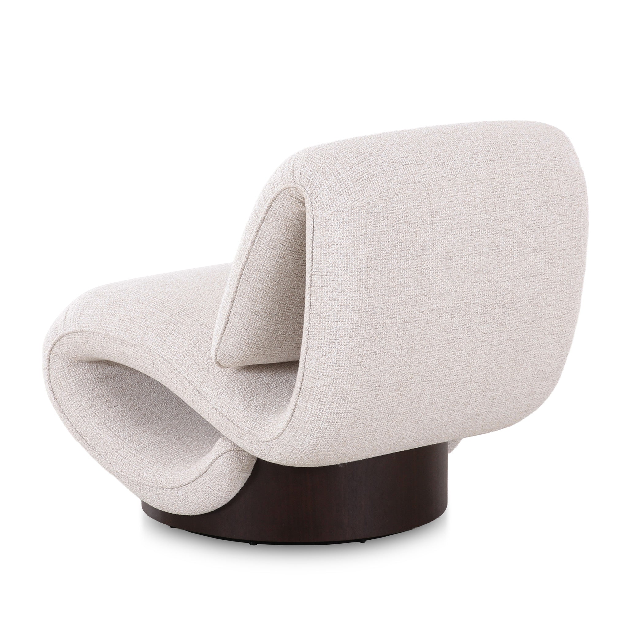 Swivel Lounge Chair - Verona Ivory