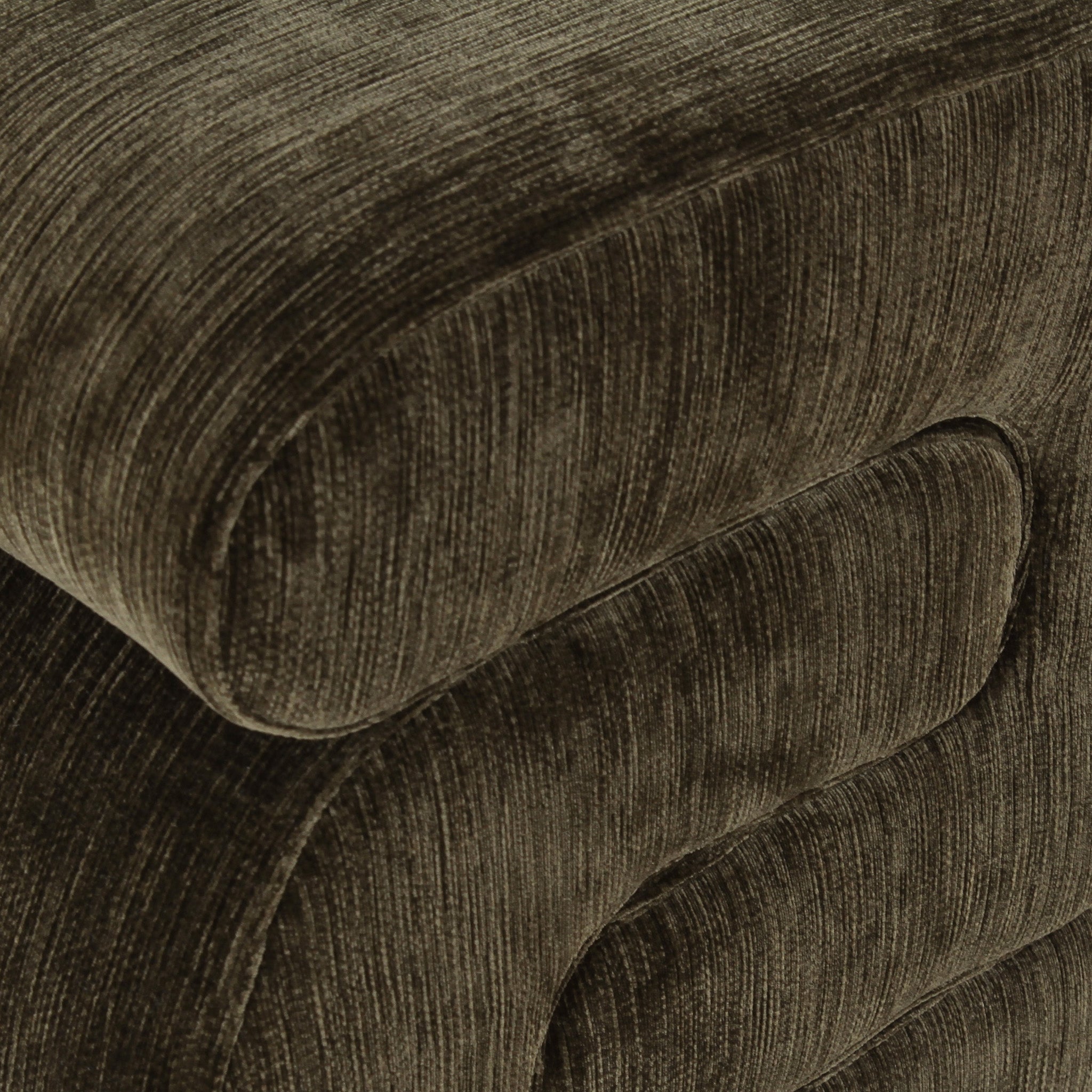 46cm Ottoman - Blink Dark Green