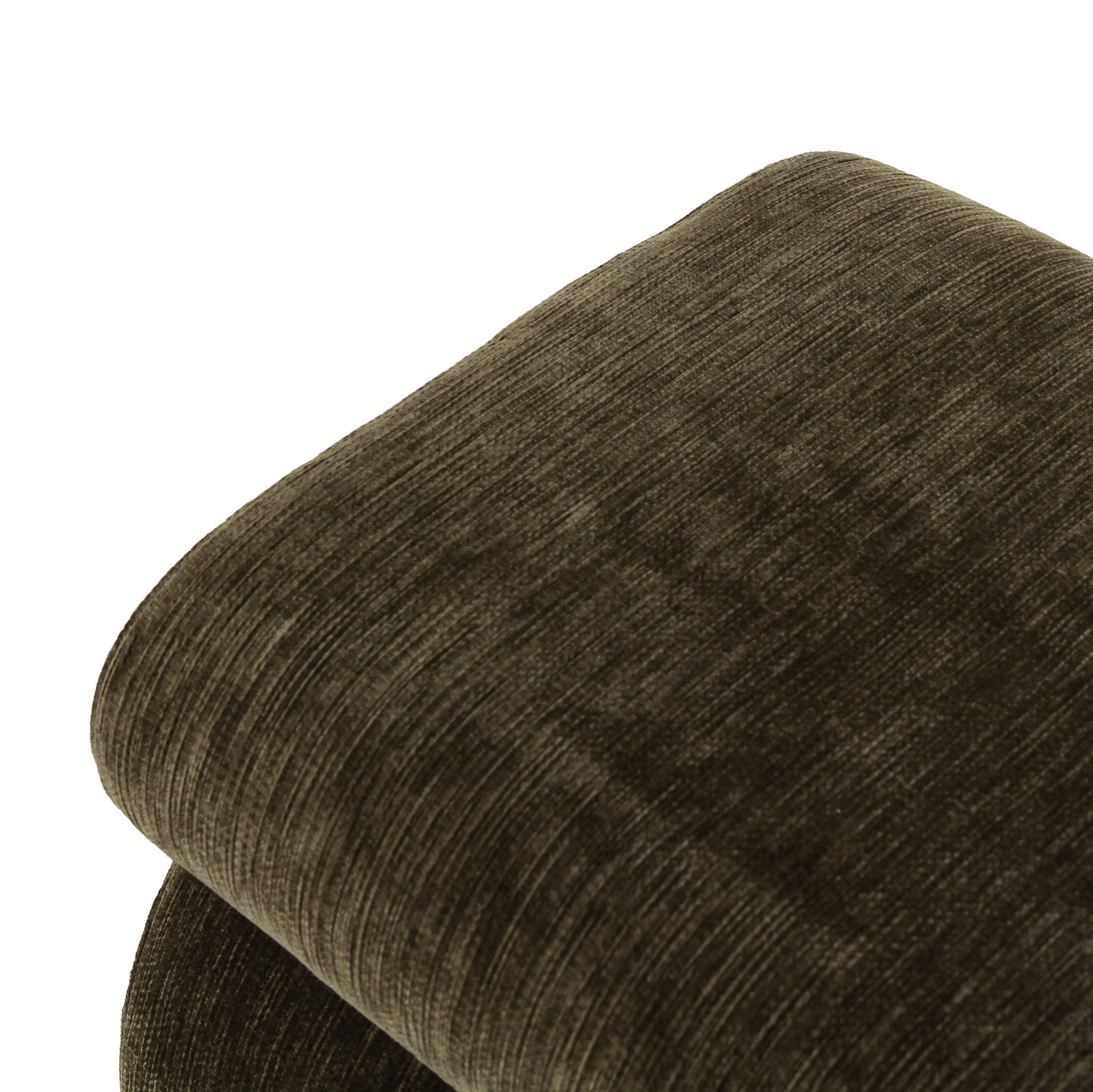 46cm Ottoman - Blink Dark Green