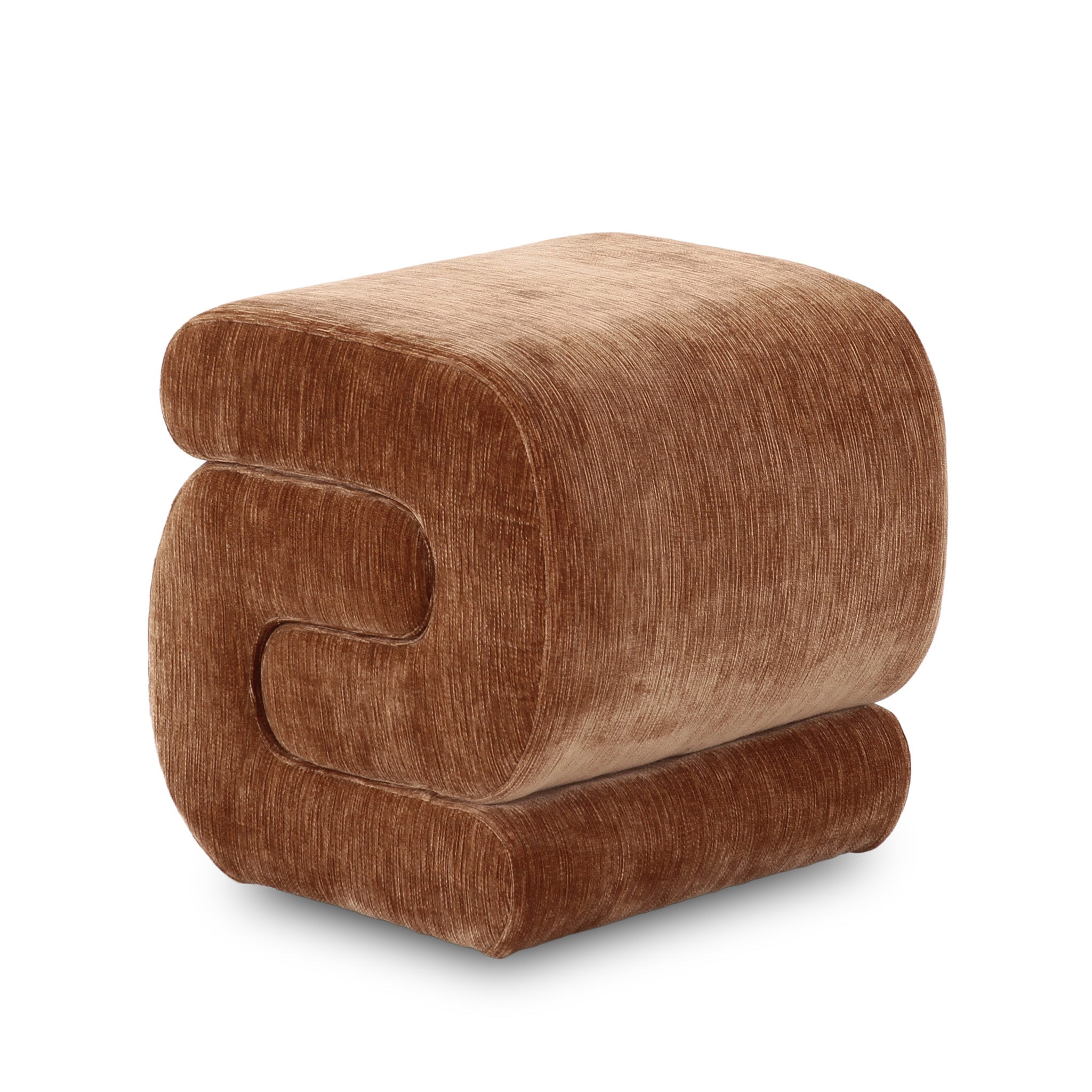 46cm Ottoman - Blink Terracotta