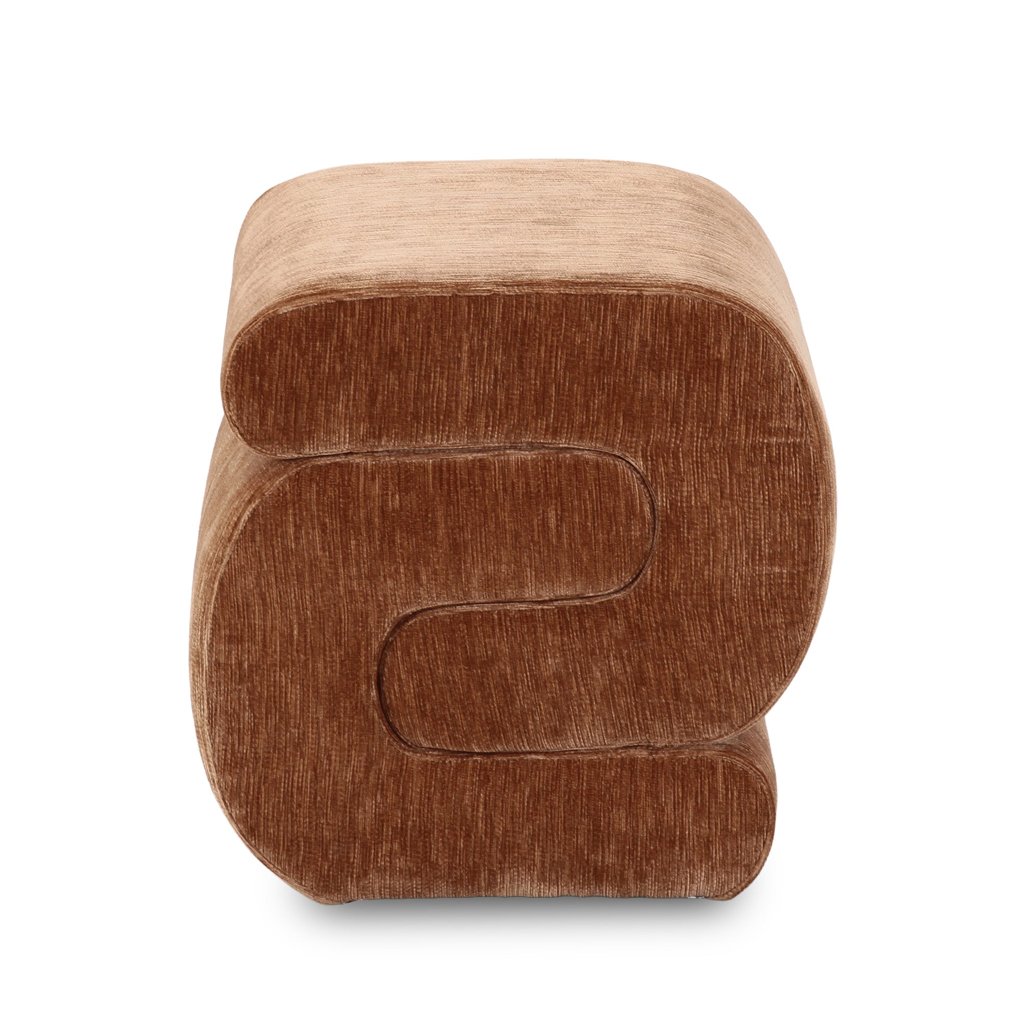 46cm Ottoman - Blink Terracotta