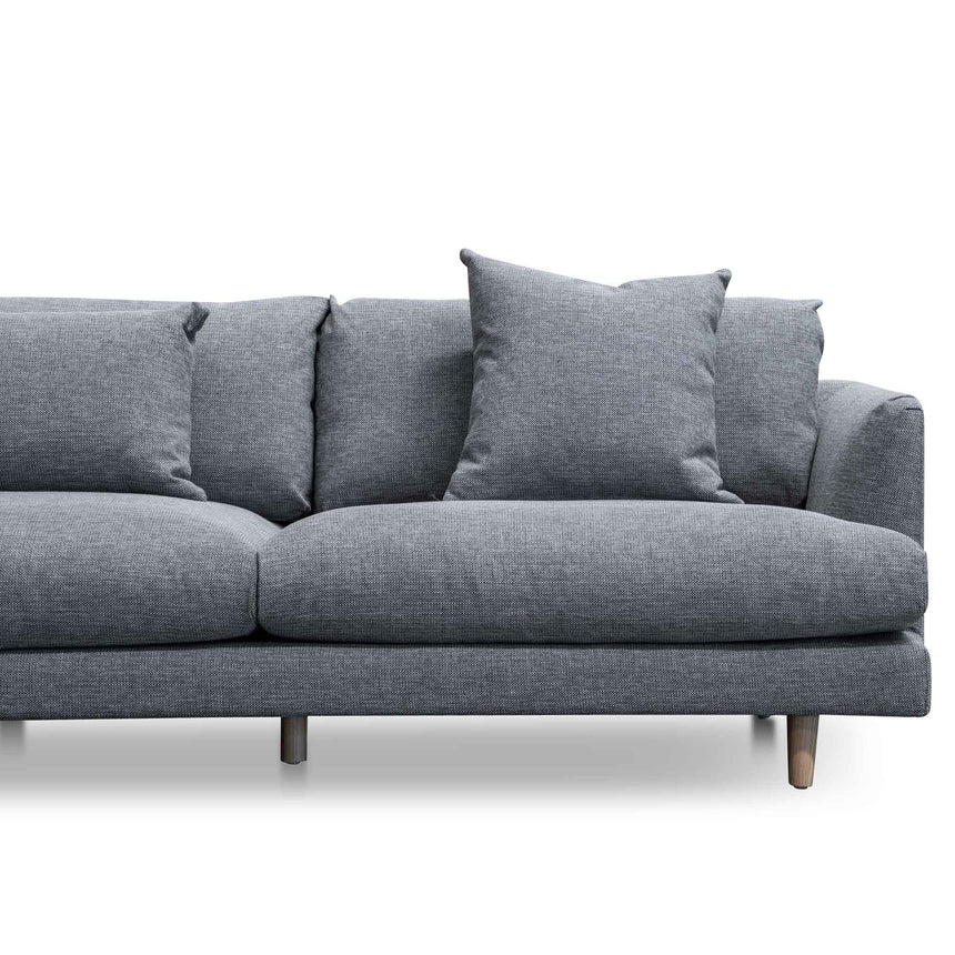Left Return Modular Sofa - Graphite Grey