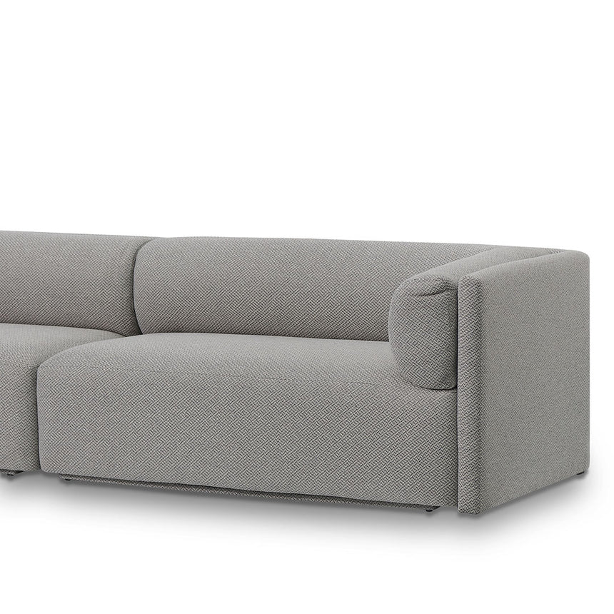 4 Seater Fabric Sofa - Grey