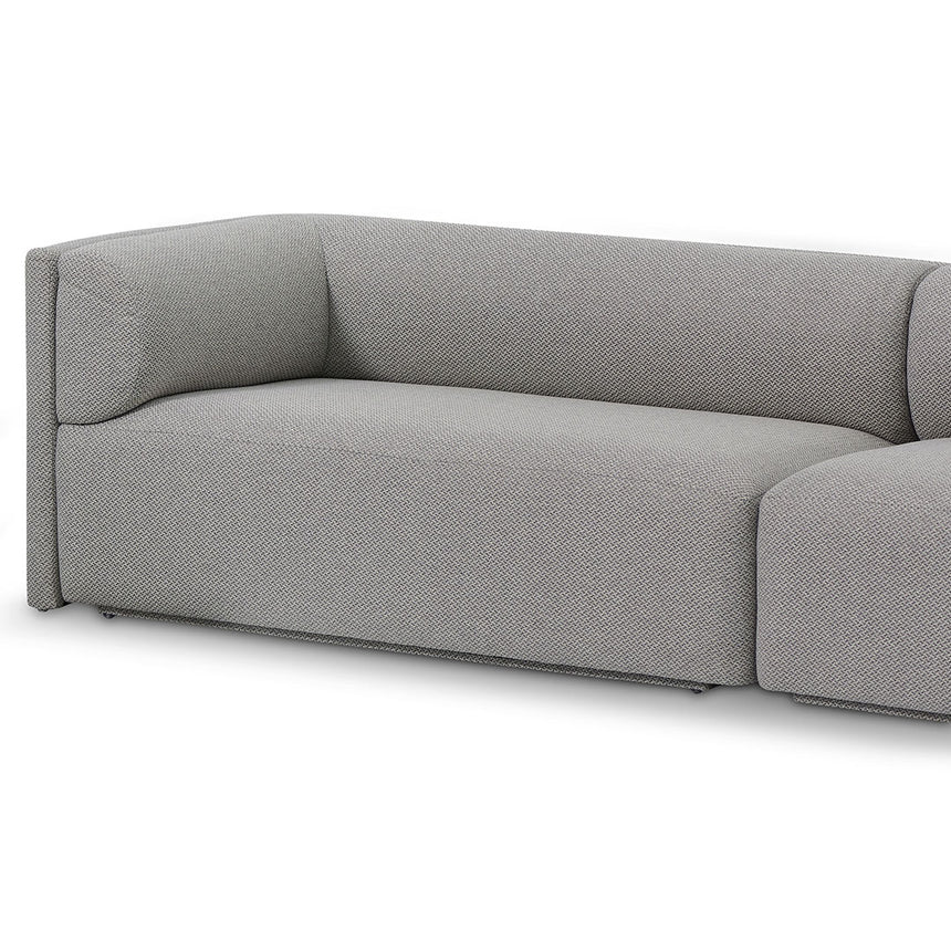 4 Seater Fabric Sofa - Grey