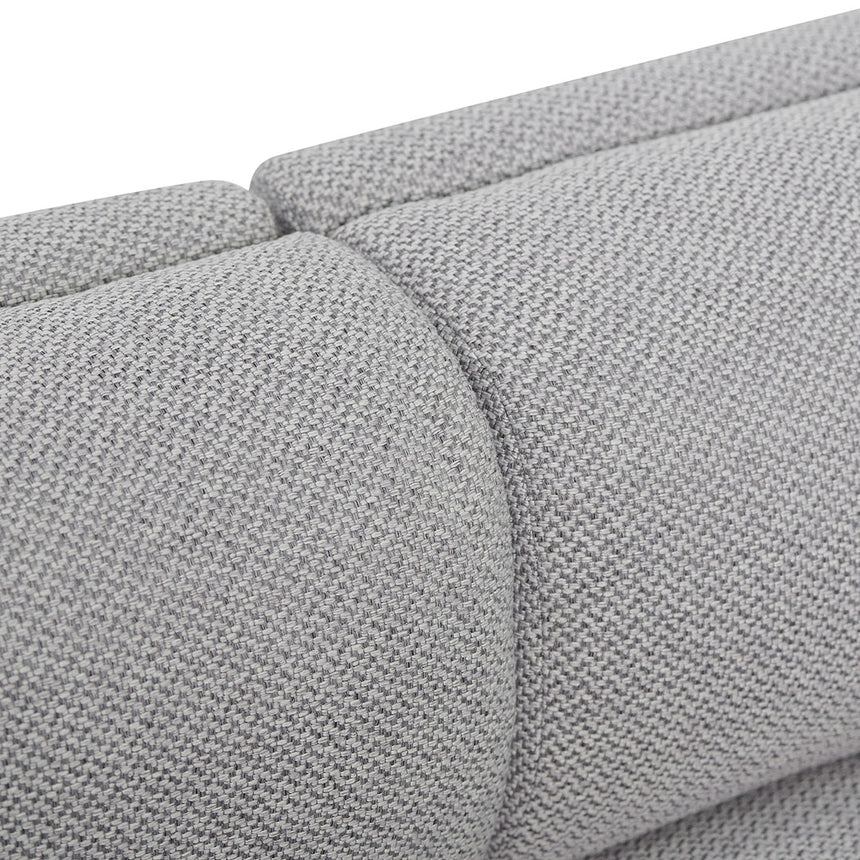 4 Seater Fabric Sofa - Grey