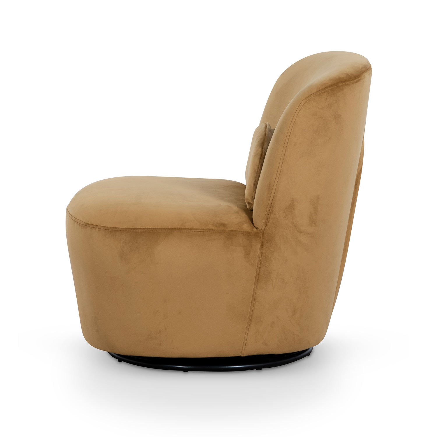 Swivel Lounge Chair - Mustard - image 4