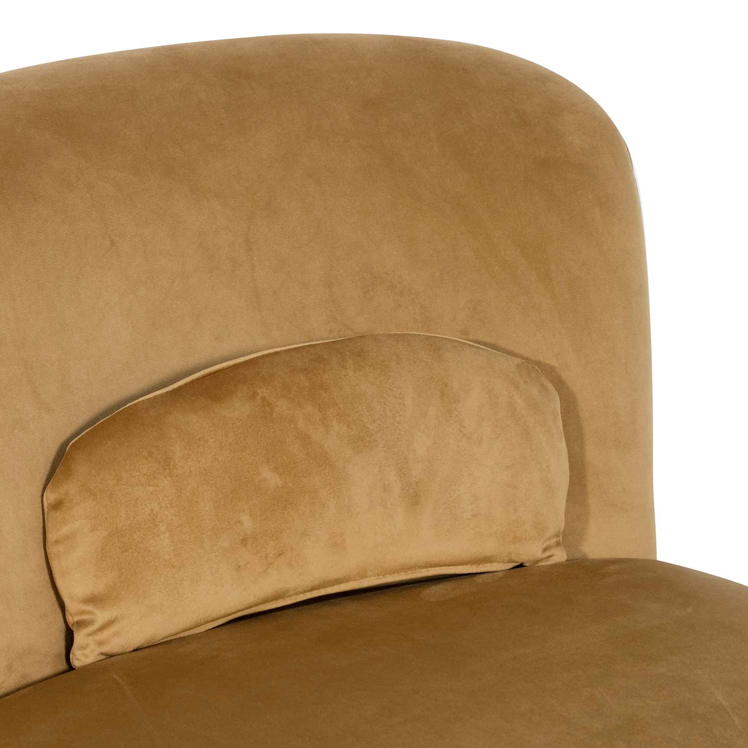 Swivel Lounge Chair - Mustard - image 9