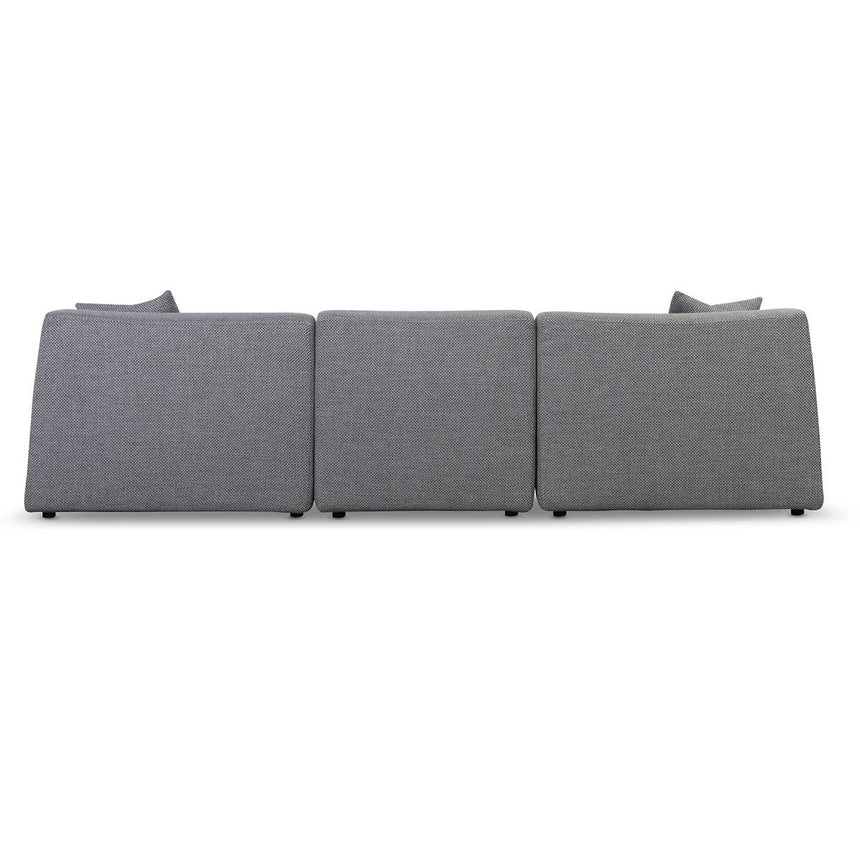 3 Seater Right Chaise Sofa - Noble Grey