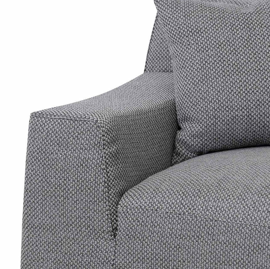 3 Seater Right Chaise Sofa - Noble Grey