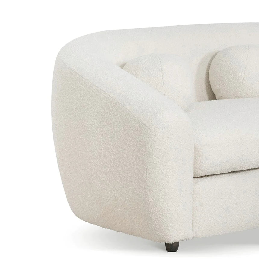 3 Seater Sofa Boucle - Ivory White