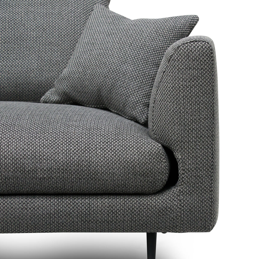 4 Seater Fabric Sofa, Noble Grey