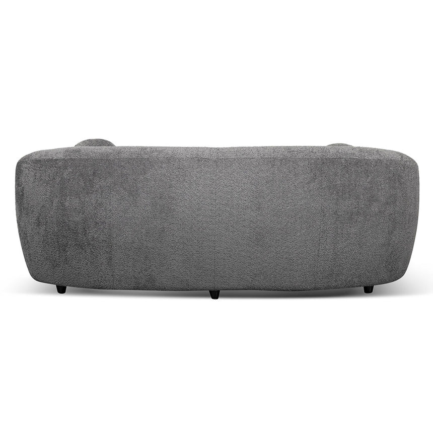 3 Seater Fabric Sofa - Iron Grey