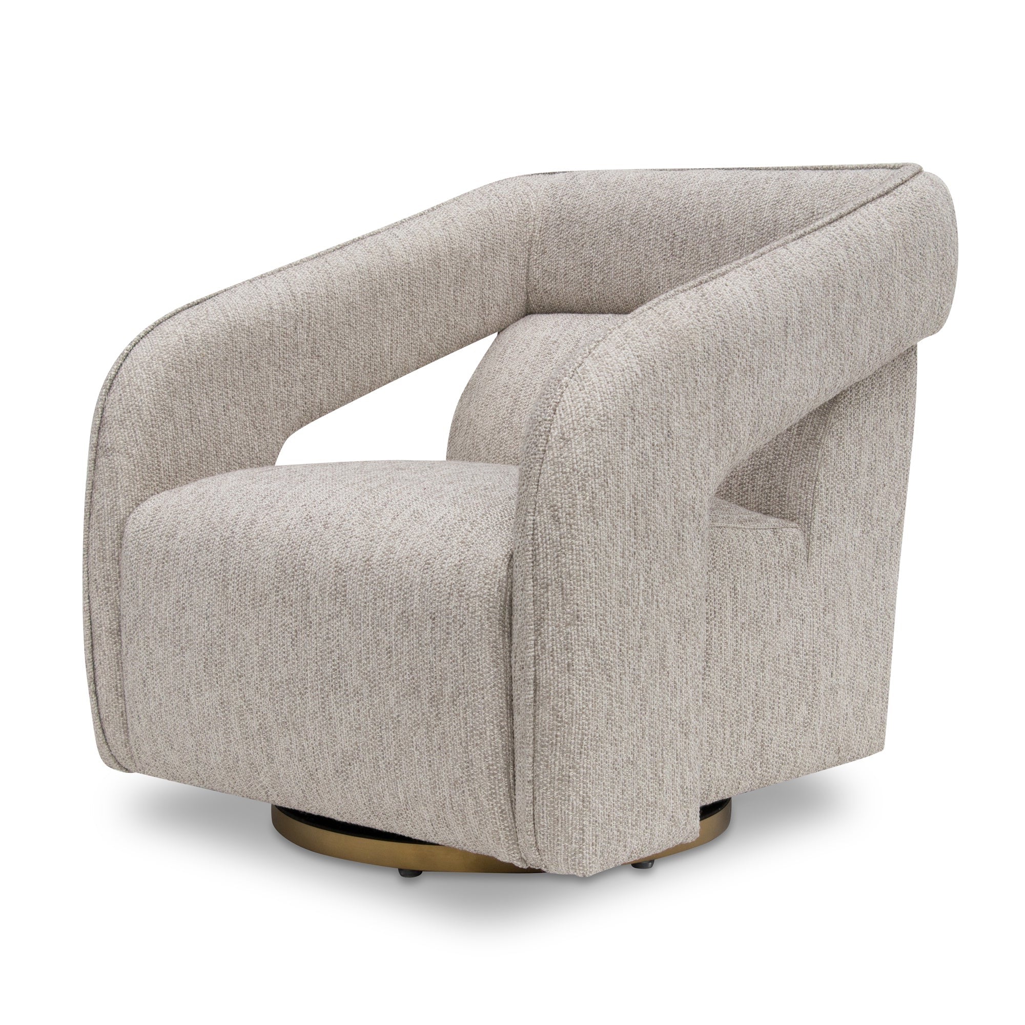 CLC8220-CA Swivel Armchair - Light Grey