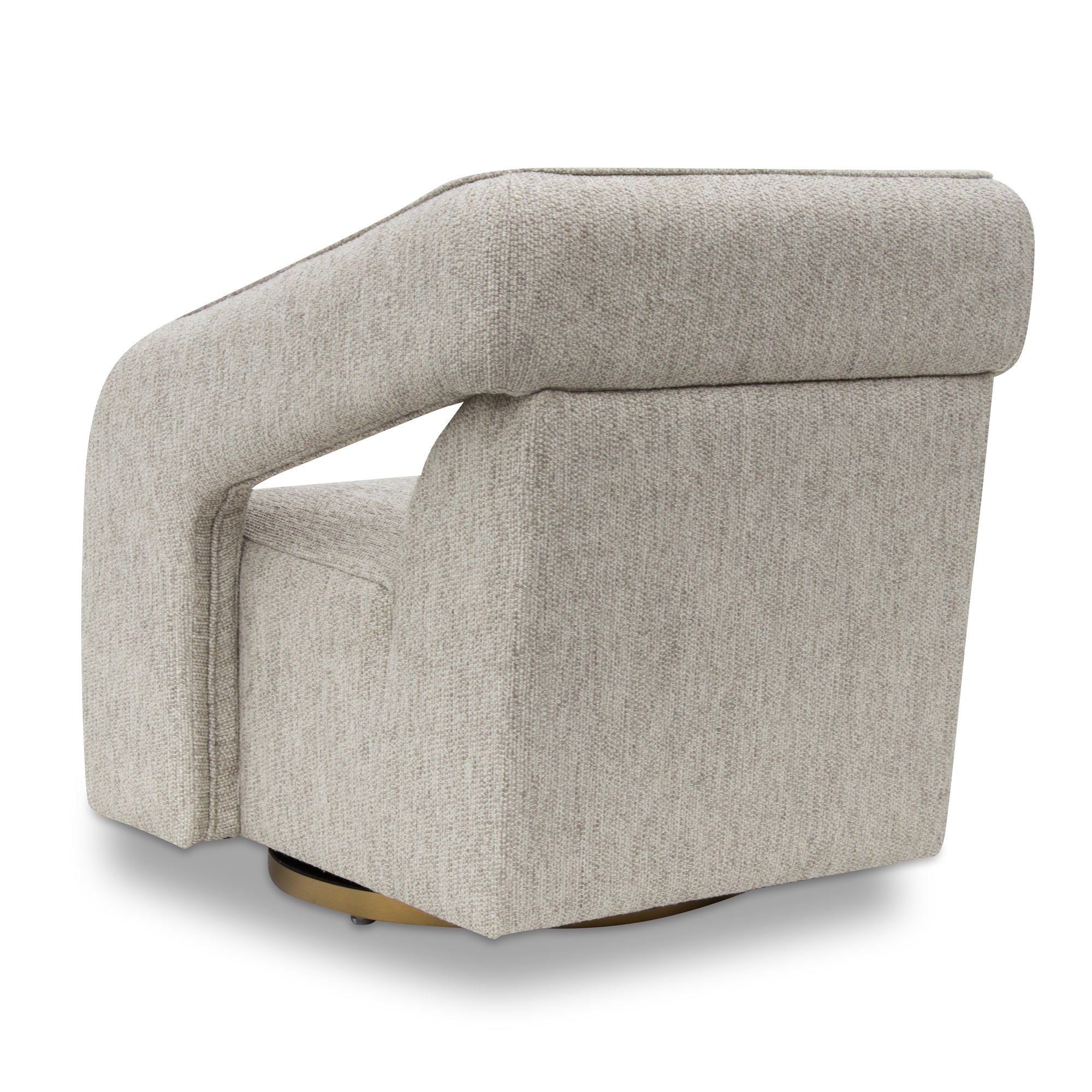 CLC8220-CA Swivel Armchair - Light Grey